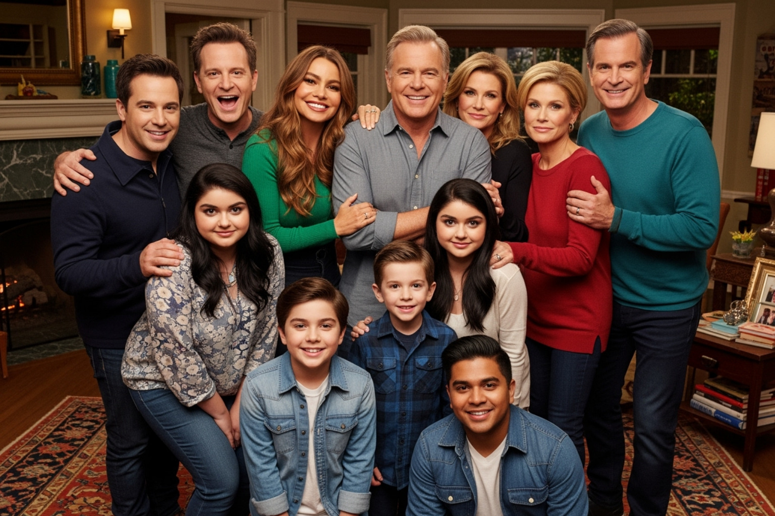 the Modern Family cast - julie bowen