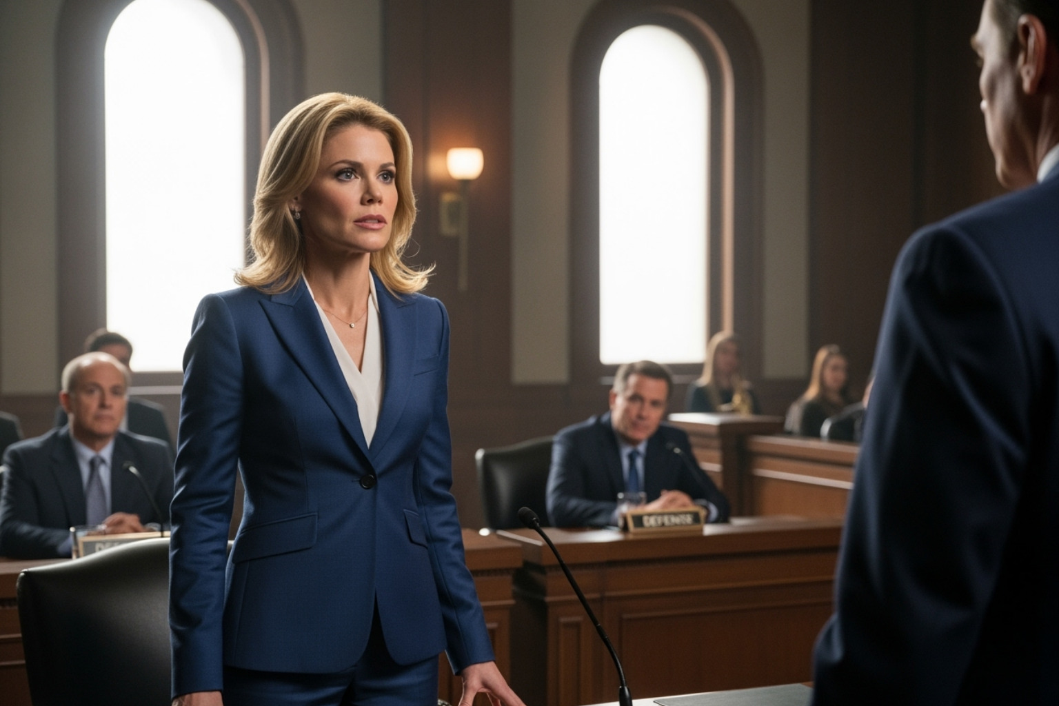 Julie Bowen in a scene from 'Boston Legal' -  julie bowen movies and tv shows