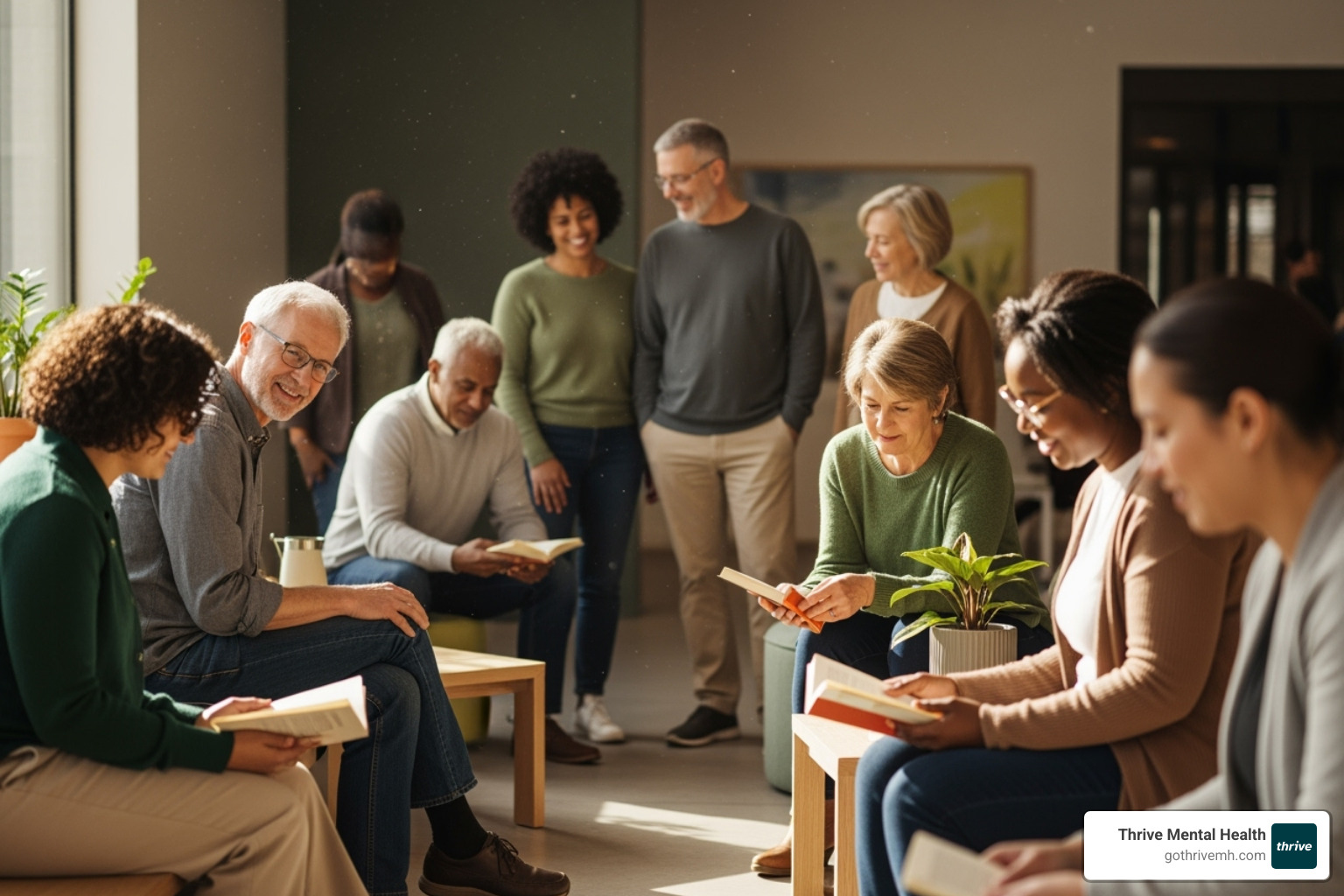 Collage representing Florida's diverse population - florida mental health resources