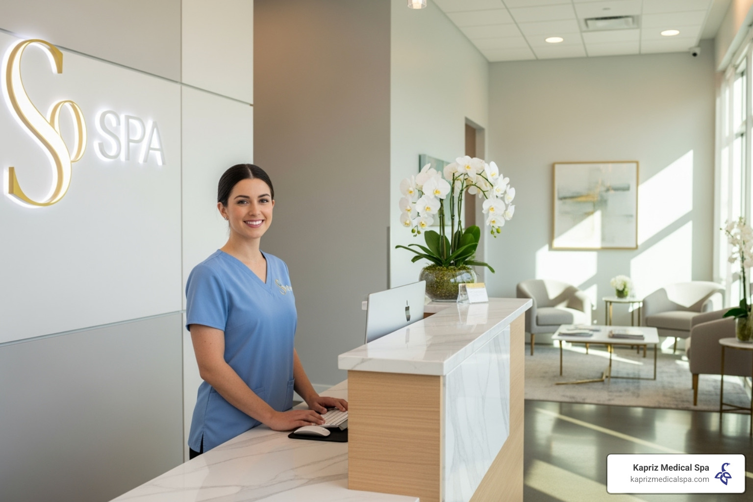 Kapriz Medical Spa office or a welcoming staff member - liposuction jacksonville fl