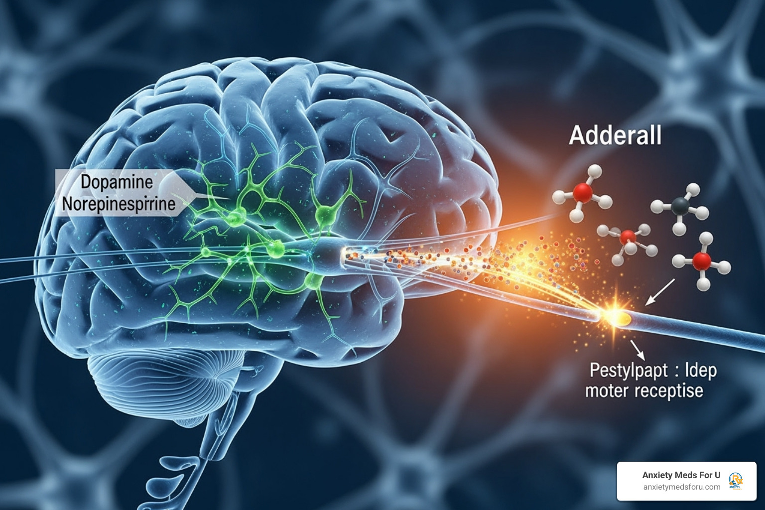 Warning label highlighting potential drug interactions - how adderall works