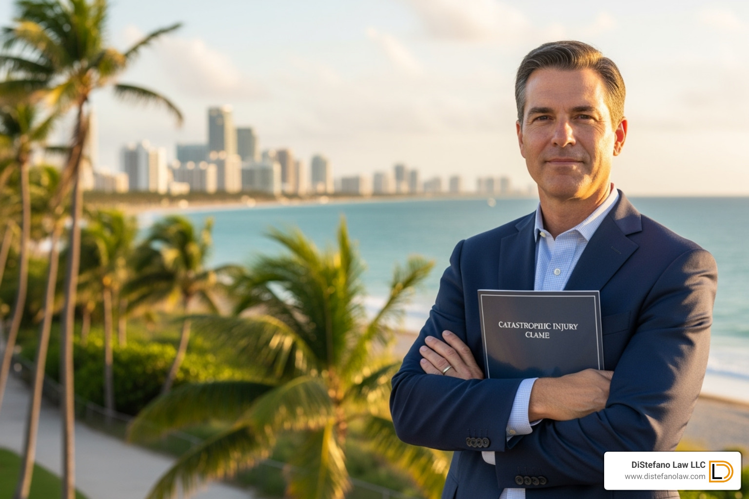 Image of an attorney carefully reviewing case files and evidence - fort lauderdale catastrophic injury lawyer