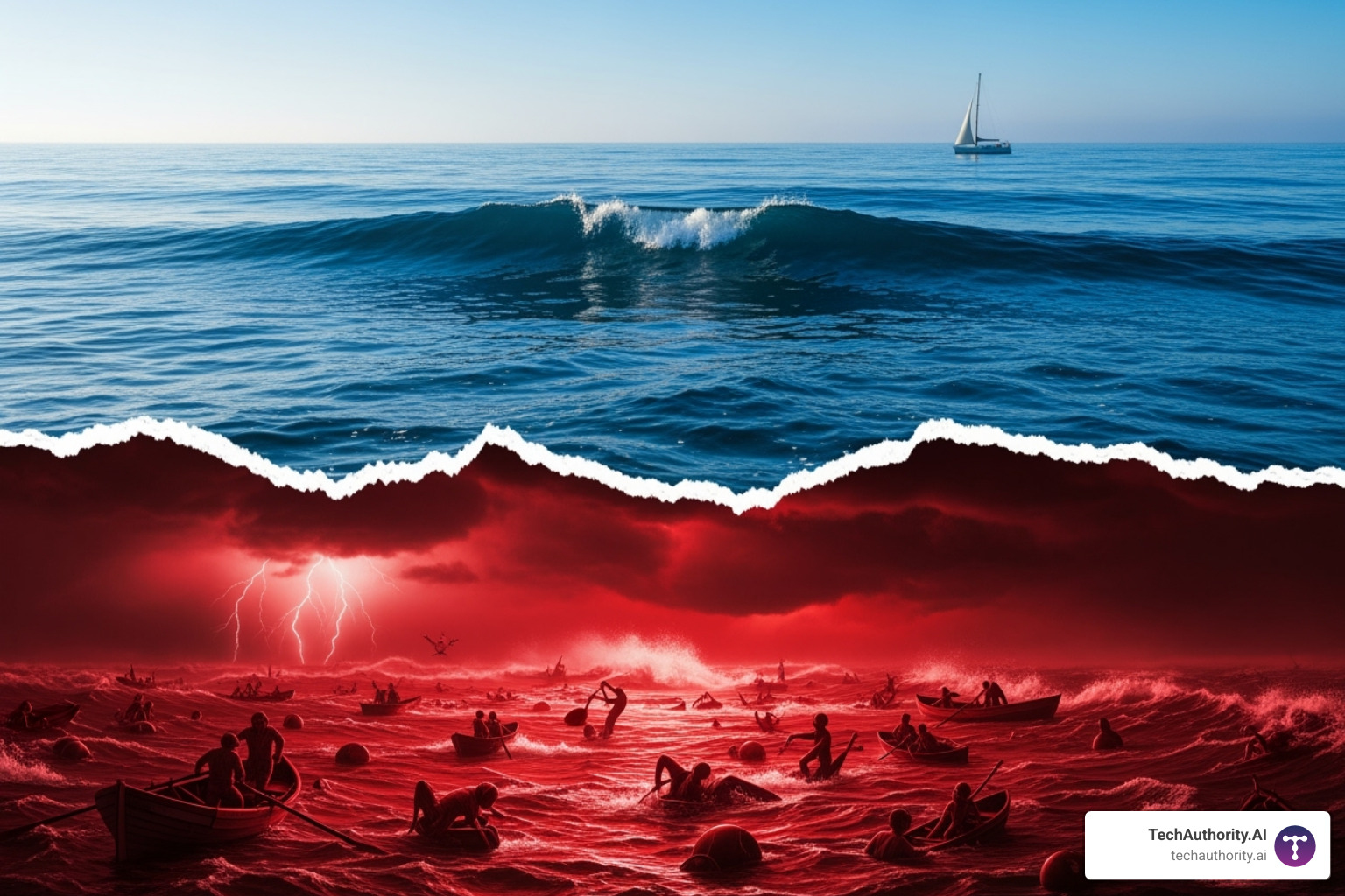 Blue Ocean vs Red Ocean - Freelancing & Solo Ads