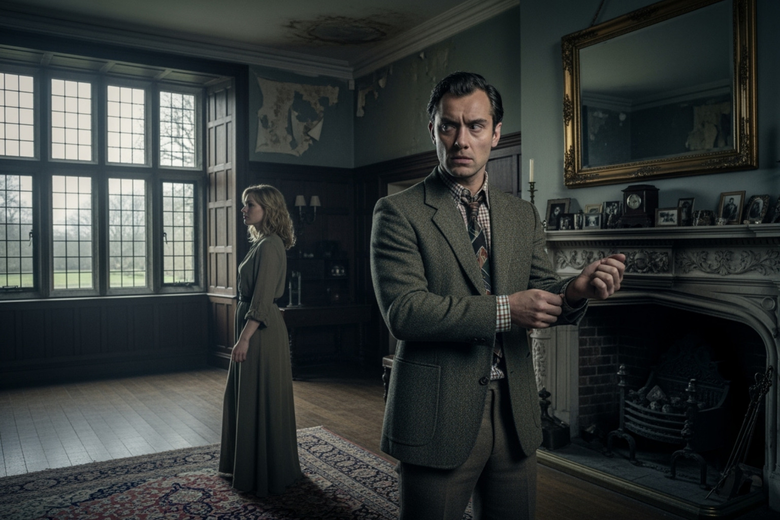 Carrie Coon and Jude Law in The Nest - carrie coon movies and tv shows