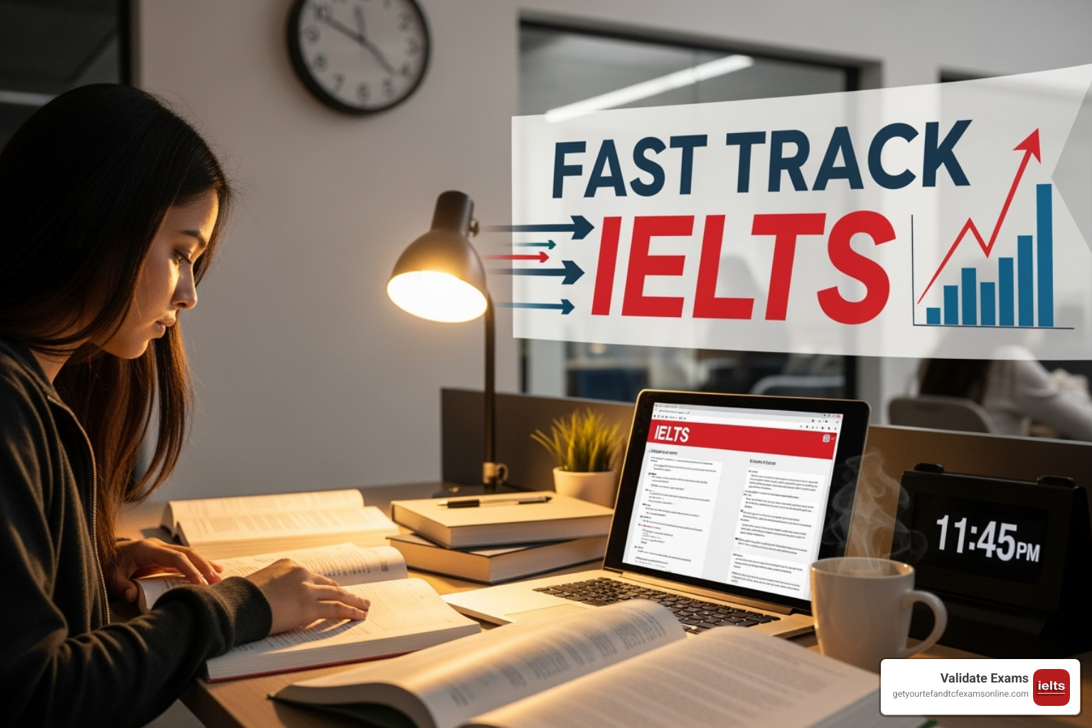 Person confidently holding a verified IELTS certificate - Fast track IELTS