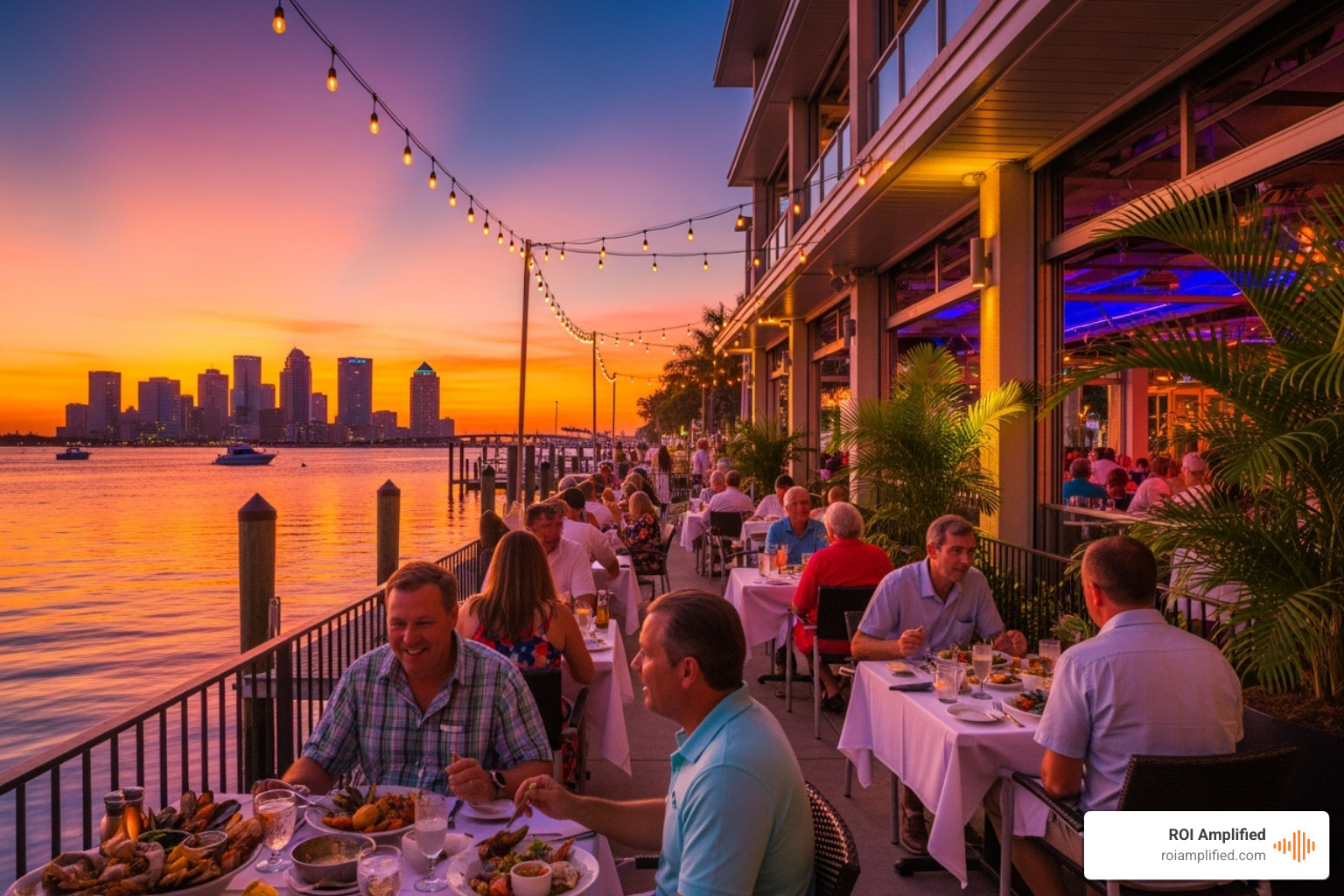 A marketing team collaborating - ppc tampa