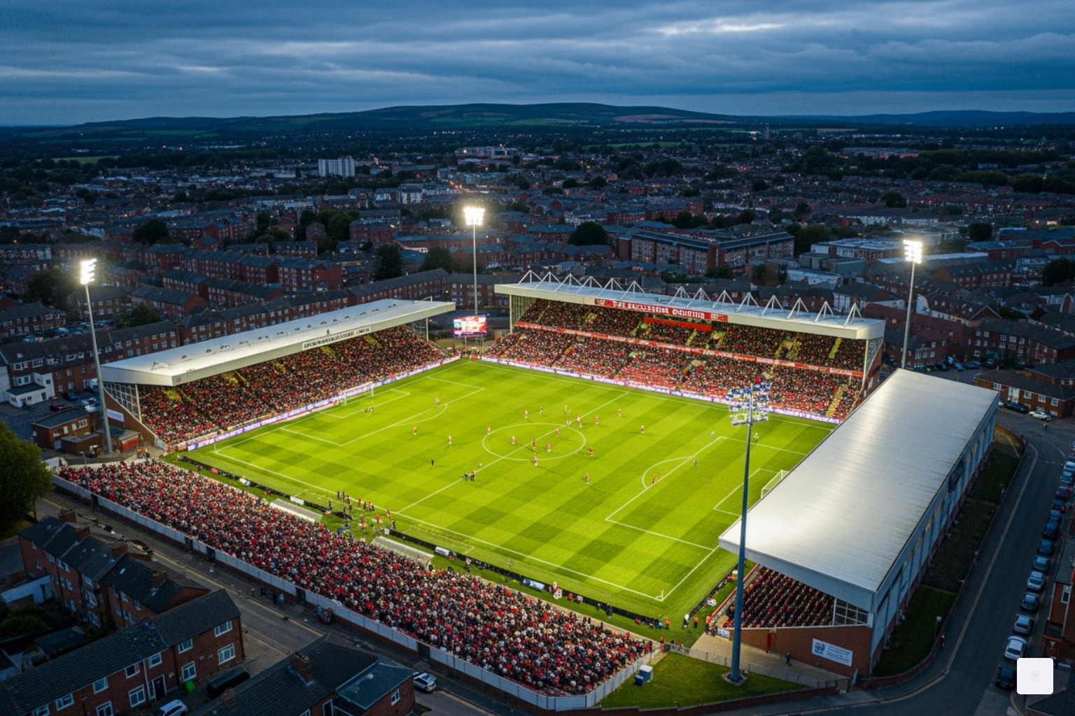 Wrexham A.F.C. stadium - rob mcelhenney