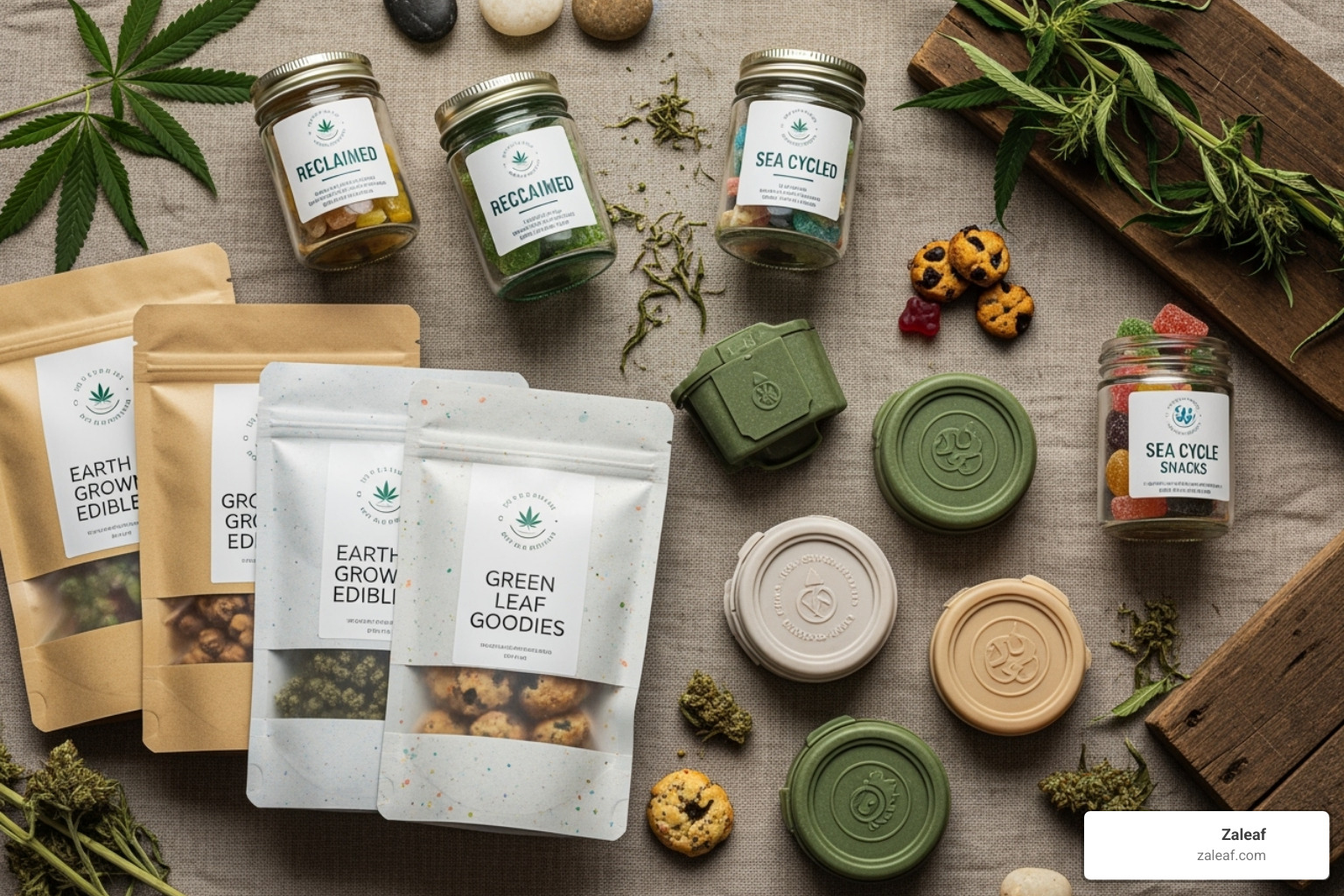 sustainable cannabis edible packaging - cannabis edible packaging