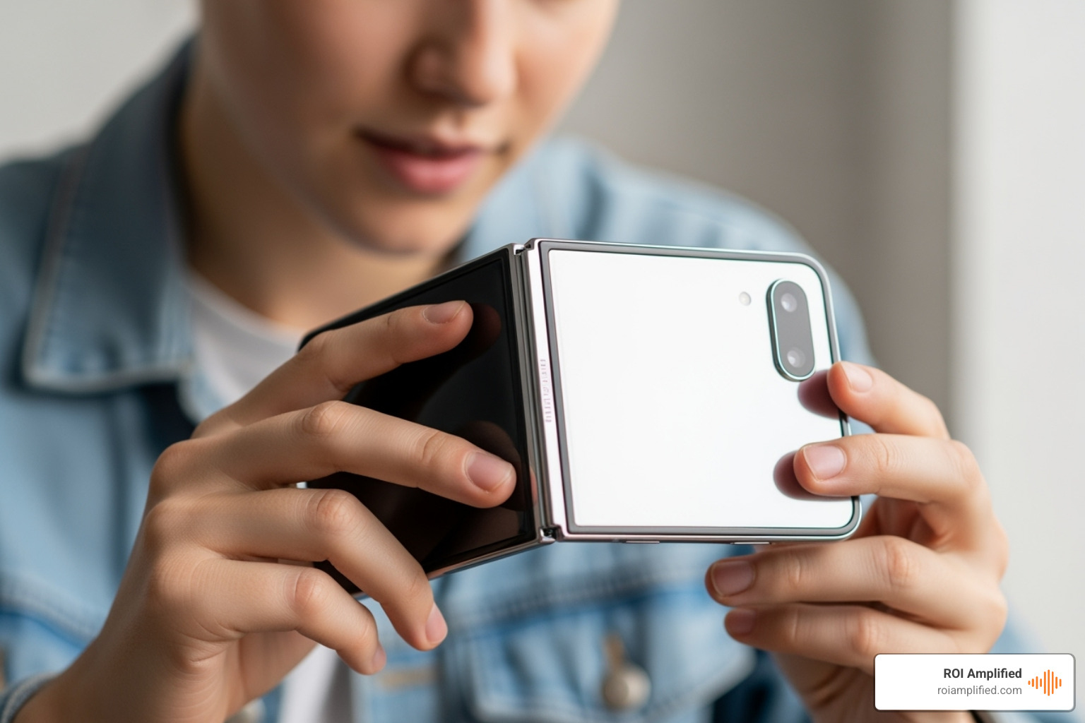people looking at a mobile phone - mobile friendly seo