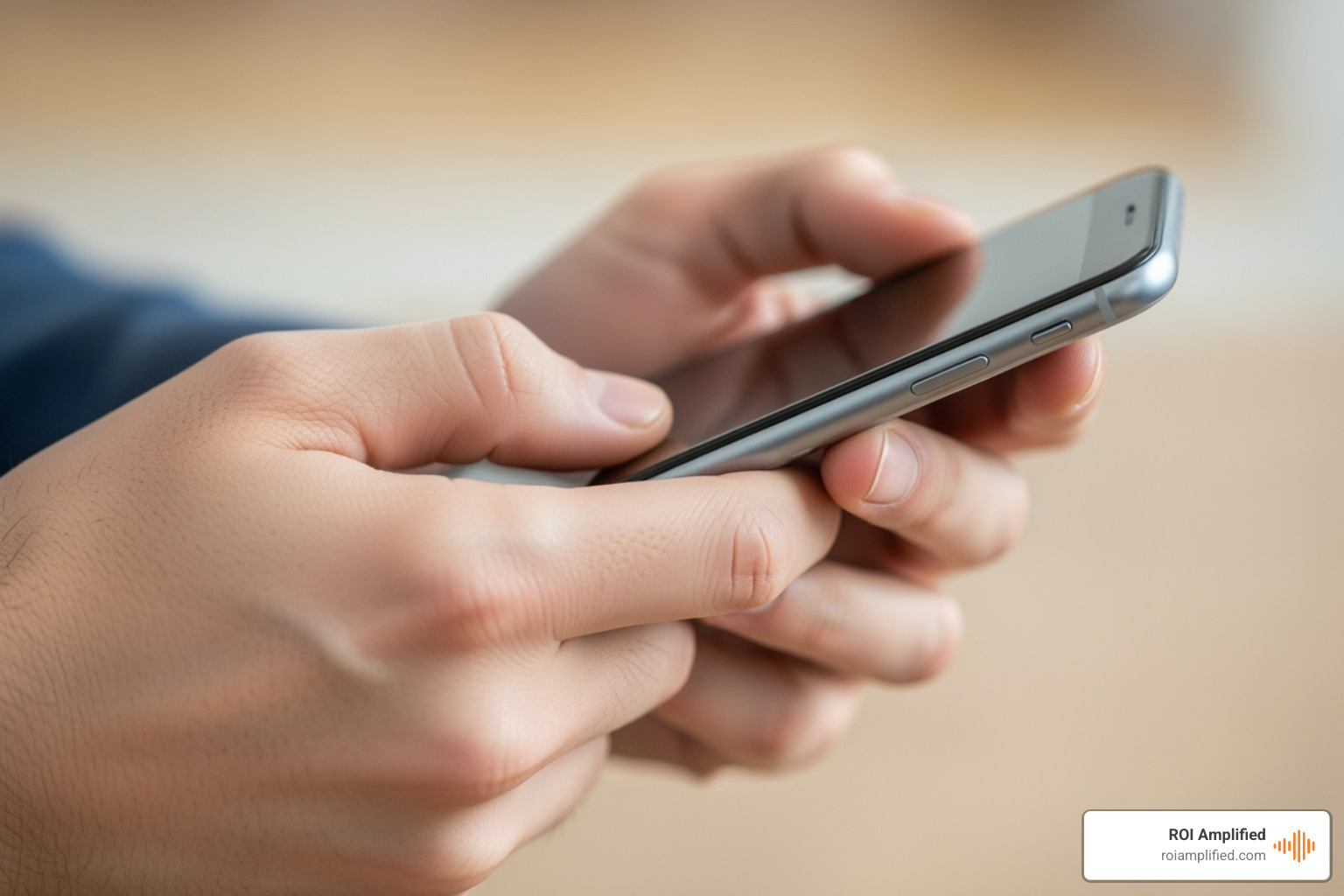 person looking at a computer - mobile friendly seo