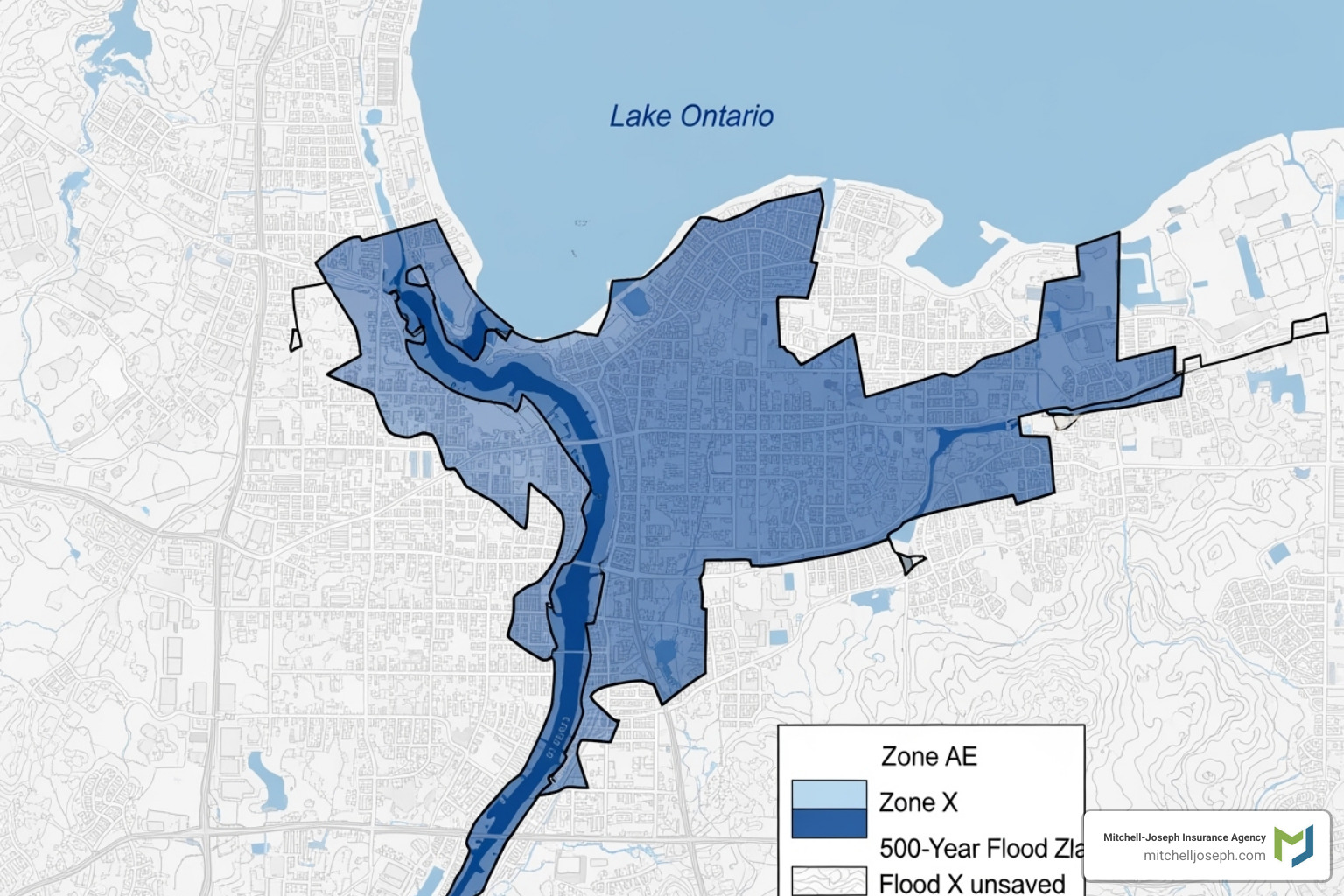 FEMA flood map showing zones in the Rochester area - flood insurance rochester ny FEMA flood map showing zones in the Rochester area - flood insurance rochester ny