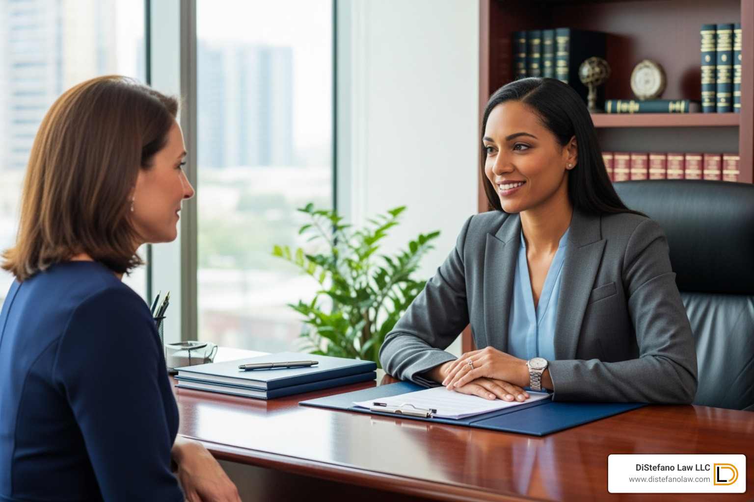 a lawyer compassionately consulting with a client - fort lauderdale florida personal injury lawyers