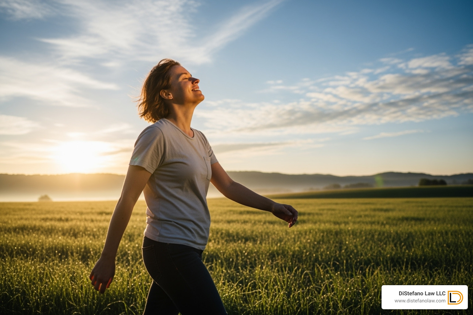 a person looking relieved and moving forward with their life - fort lauderdale florida personal injury lawyers