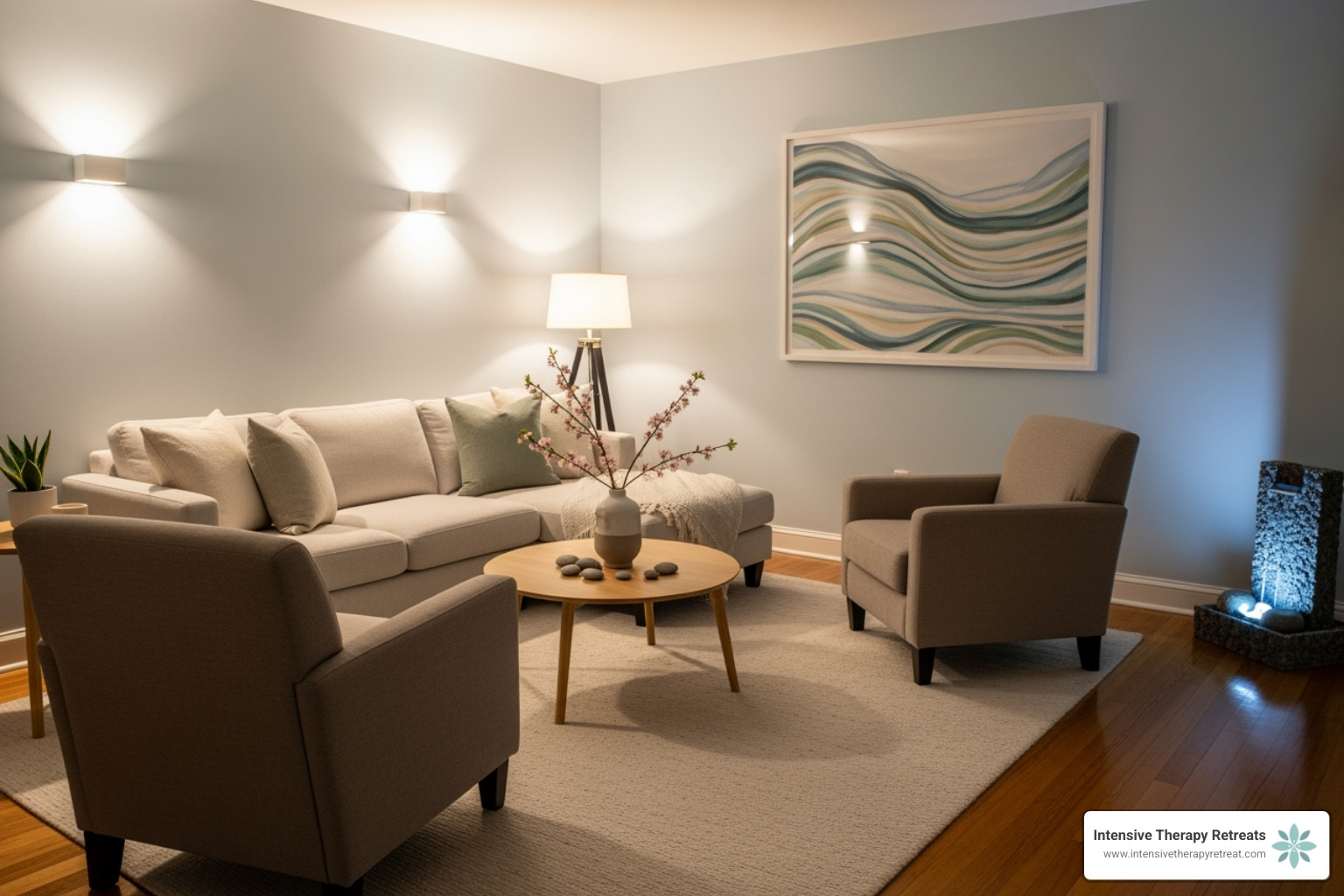 serene therapy setting - internal family systems therapy for addictions