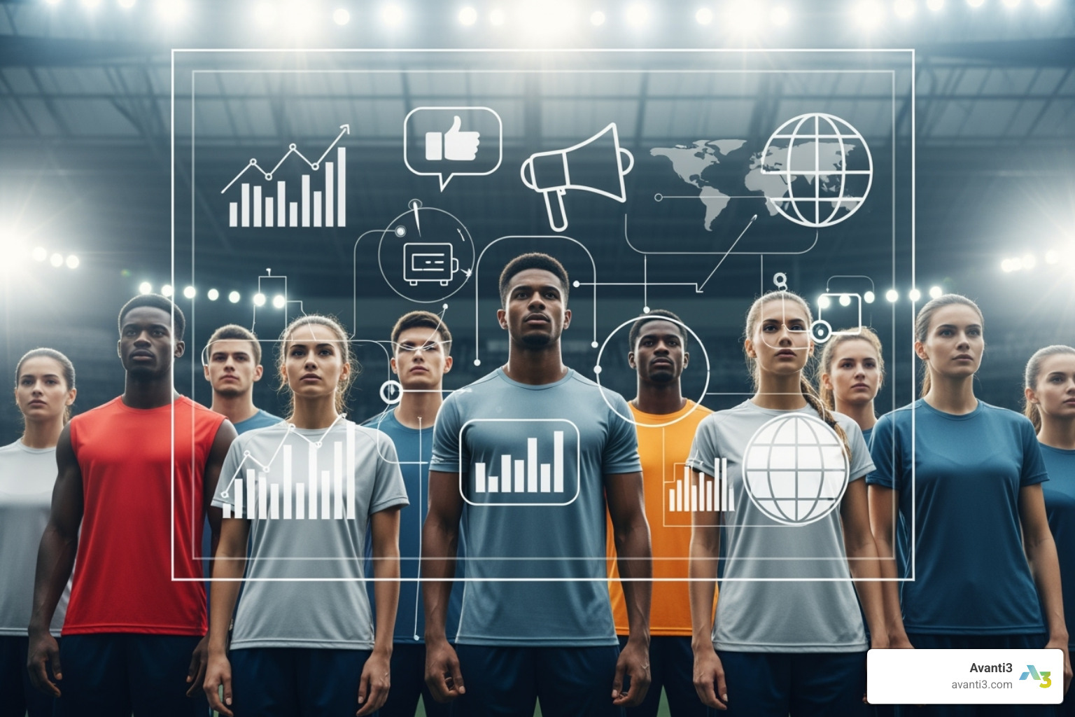coach's playbook with marketing terms - sports marketing strategies