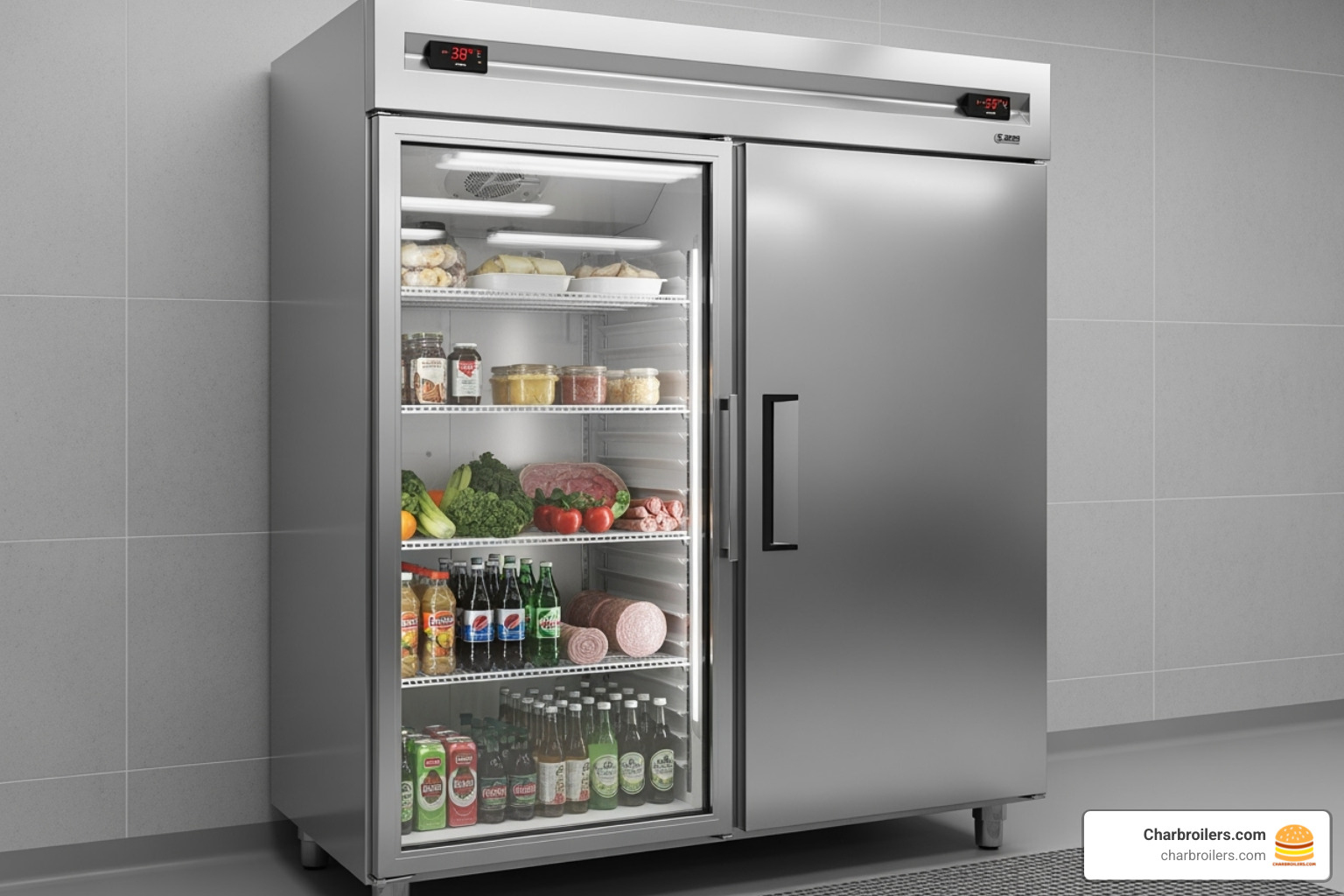 dual-temp or combination refrigerator-freezer unit - are commercial refrigerators also freezers