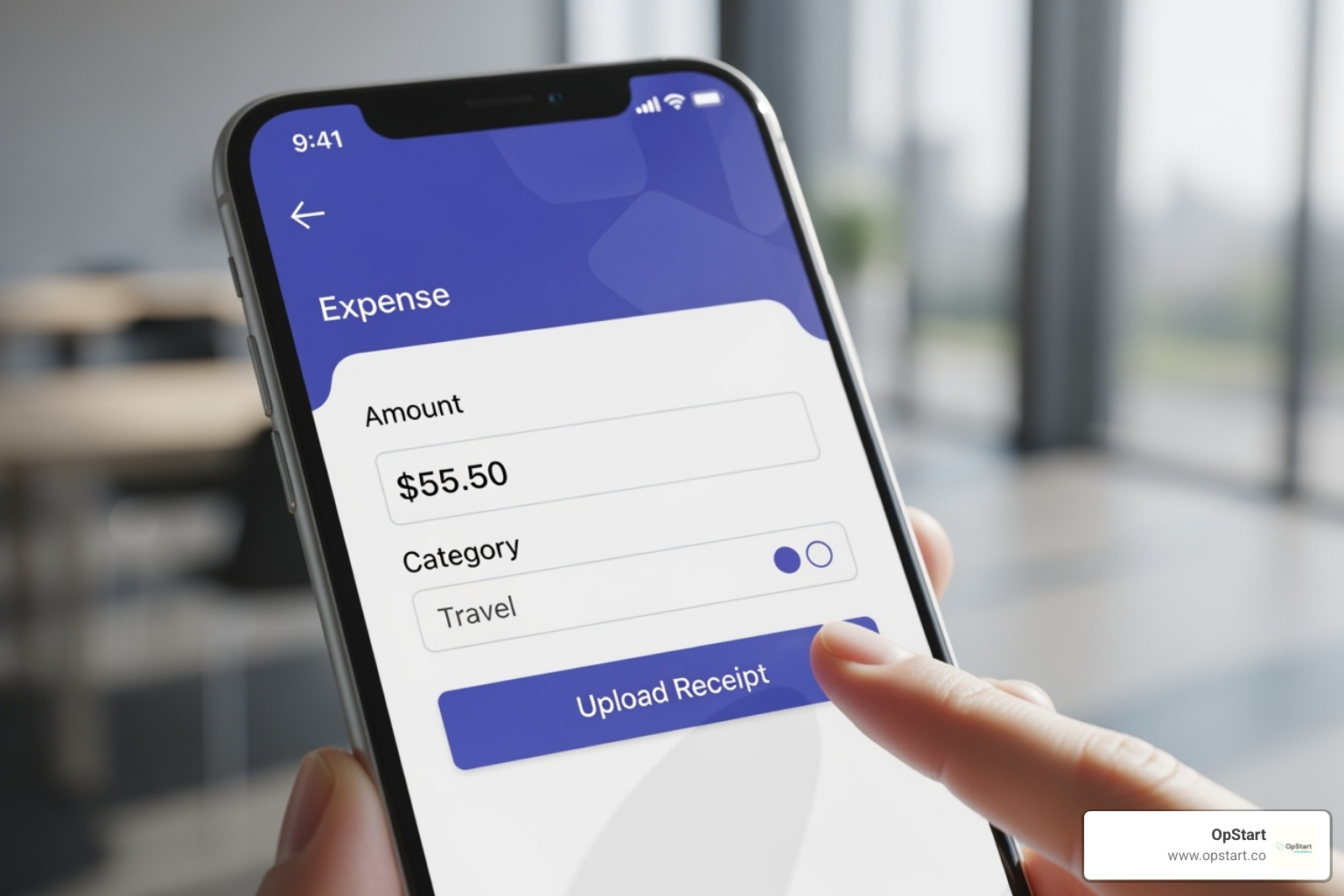 Ramp mobile interface for expense submission - Brex vs Ramp