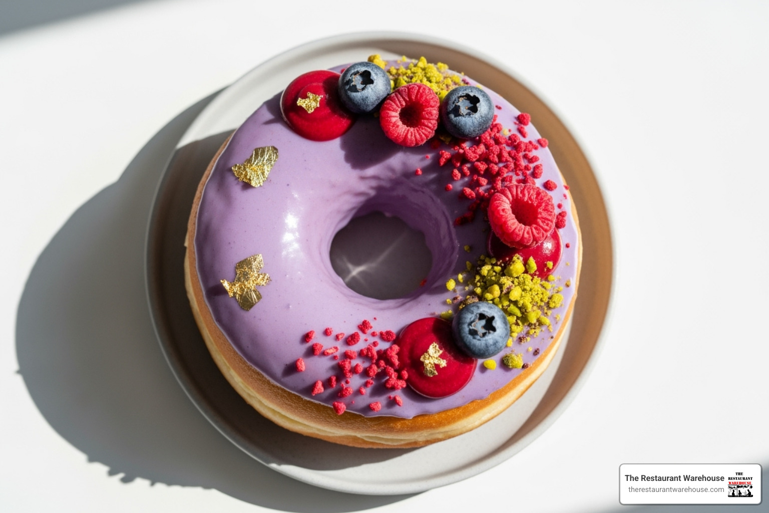 Image of an Instagram-worthy gourmet donut with unique toppings - donut concession trailer Image of an Instagram-worthy gourmet donut with unique toppings - donut concession trailer