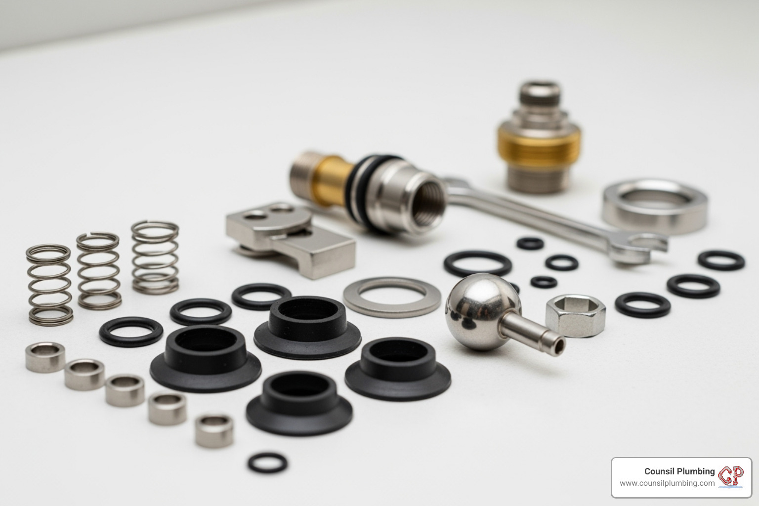 ball-type faucet repair kit with springs and seats - leaky faucet repair ball-type faucet repair kit with springs and seats - leaky faucet repair