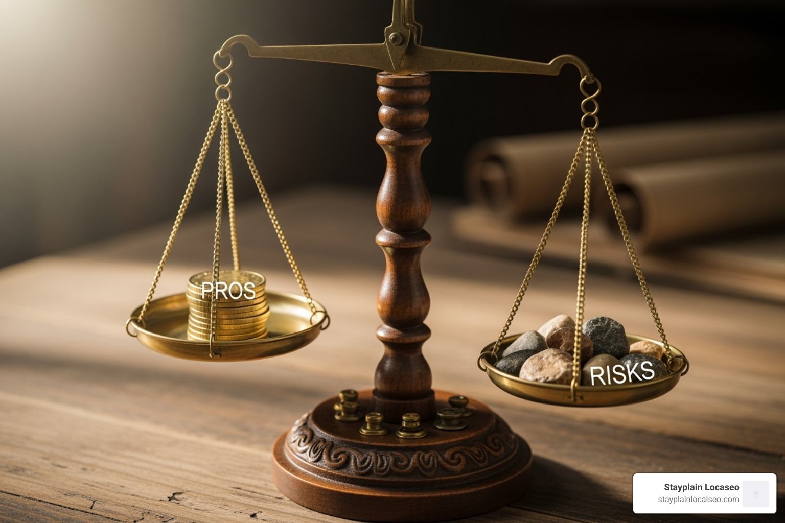 scale balancing benefits and risks - refinance student loans no degree