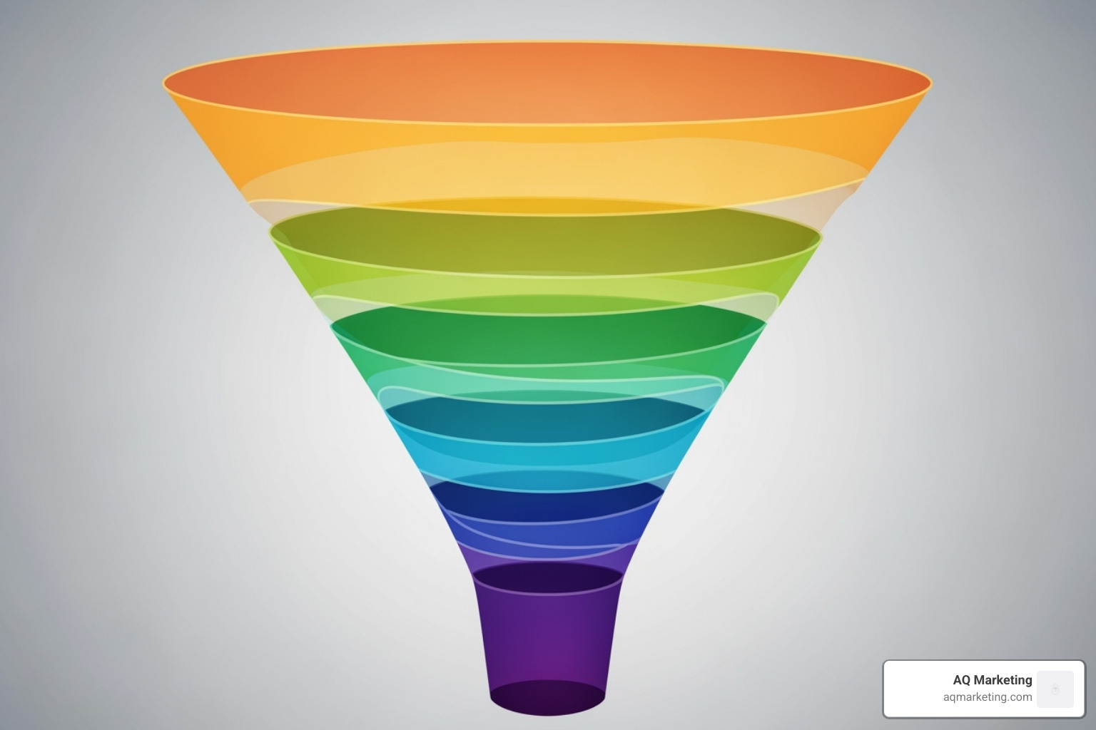 Marketing funnel showing different targeting strategies at each stage - targeted ppc advertising Marketing funnel showing different targeting strategies at each stage - targeted ppc advertising