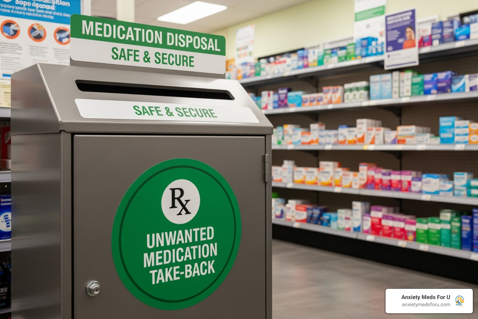 Image of a pharmacy medicine return bin - Tramadol 