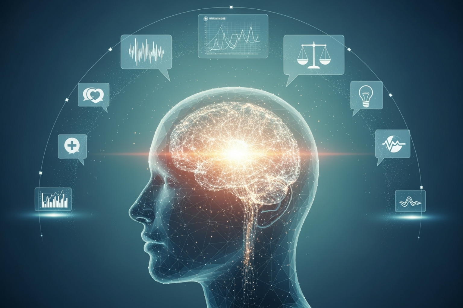 a therapist using a tablet that displays AI-driven analytics during a video call - ai-driven therapy tools