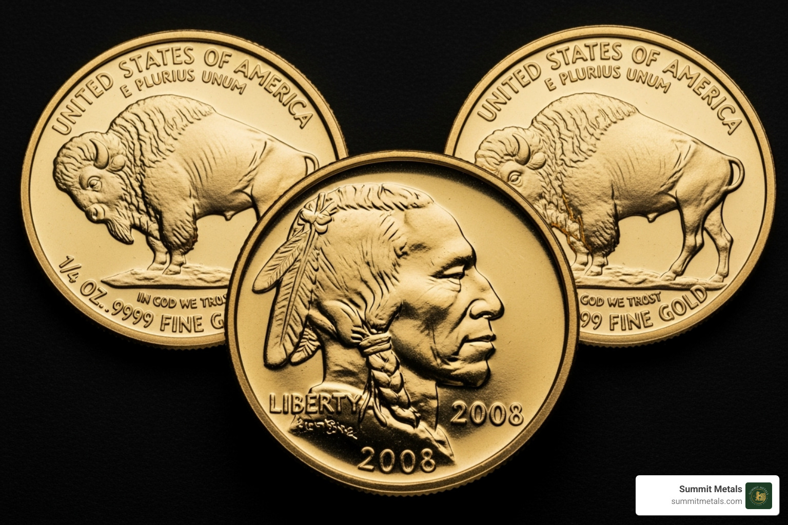 rare 2008 fractional Gold Buffalo set - how much does 50 dollar gold buffalo coin weigh