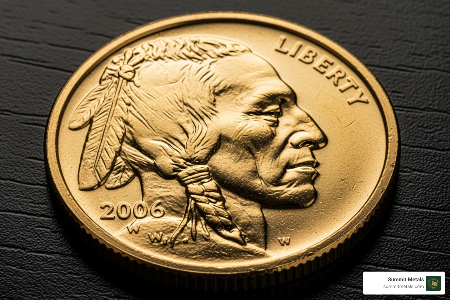 Side-by-side comparison of a real Gold Buffalo's sharp, crisp details versus a fake's soft, blurry features - how to tell if a gold buffalo coin is real