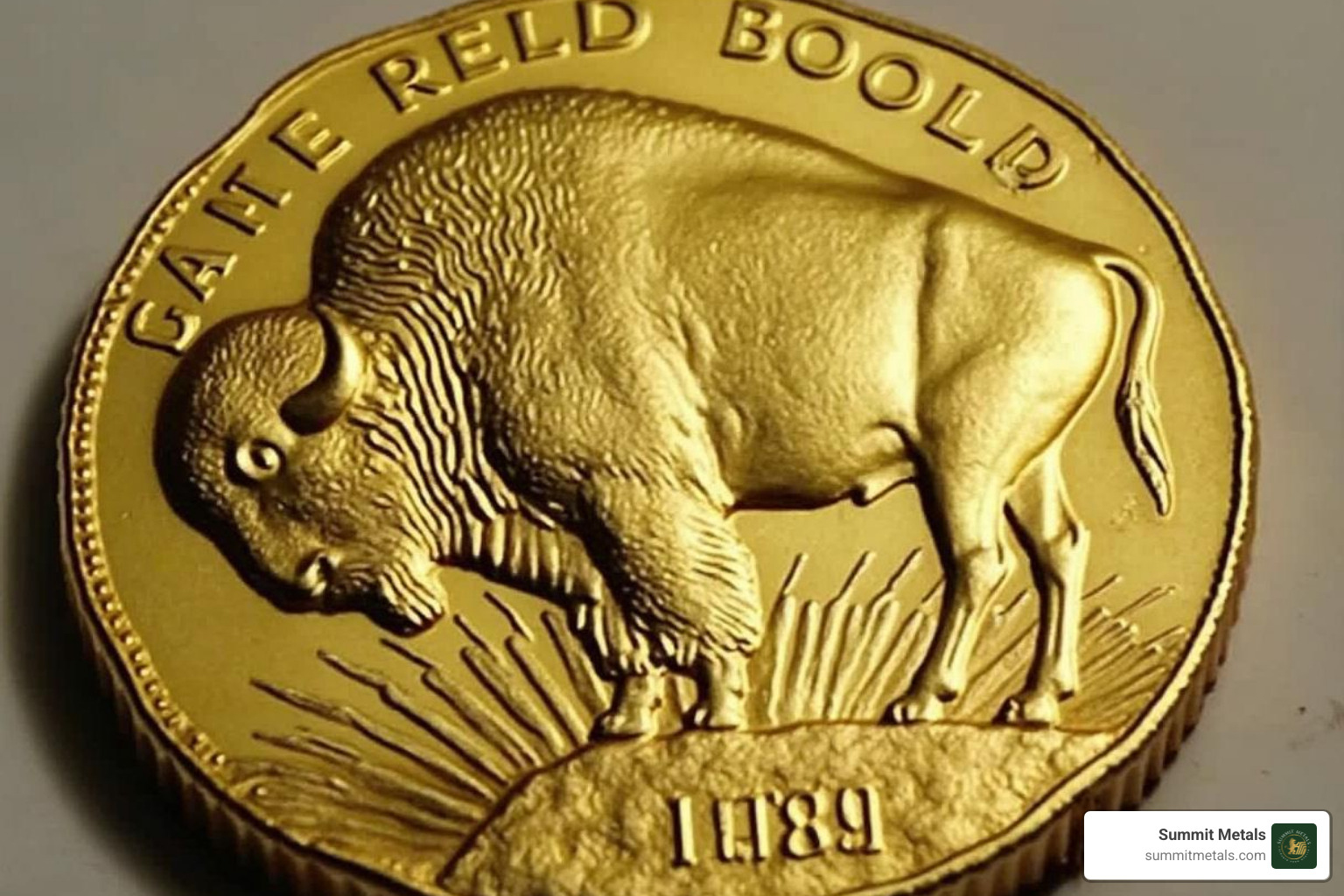 Professionally graded (slabbed) Gold Buffalo coin - $50 buffalo gold coin value