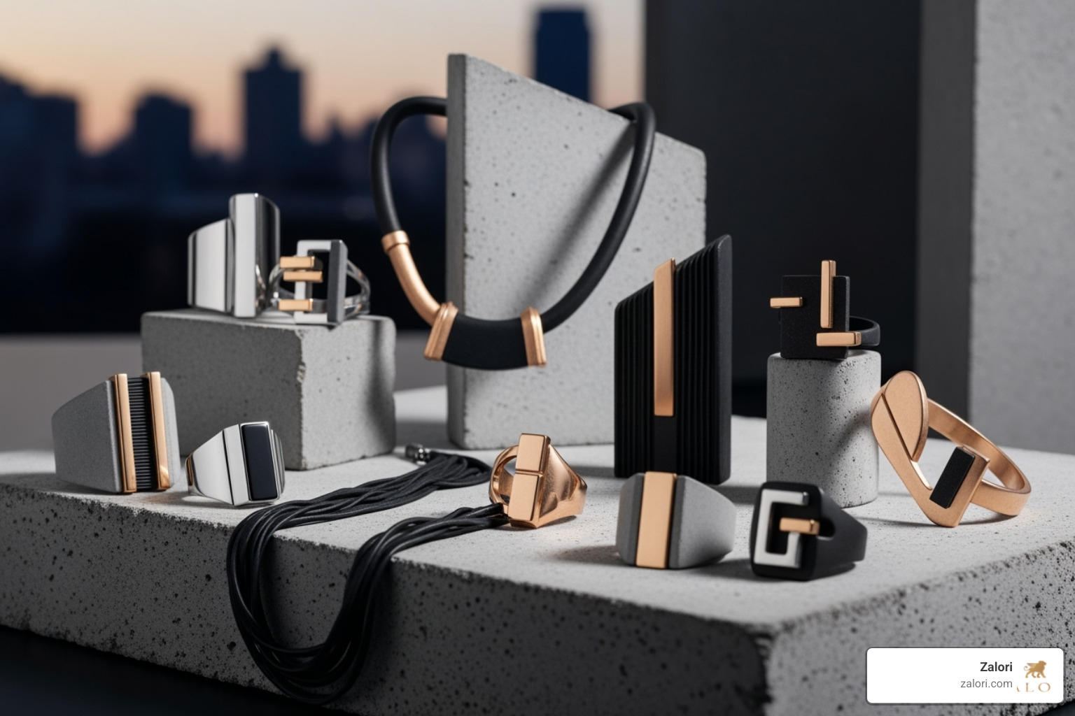 modern urban-inspired ethical jewelry - Ethical jewelry brands