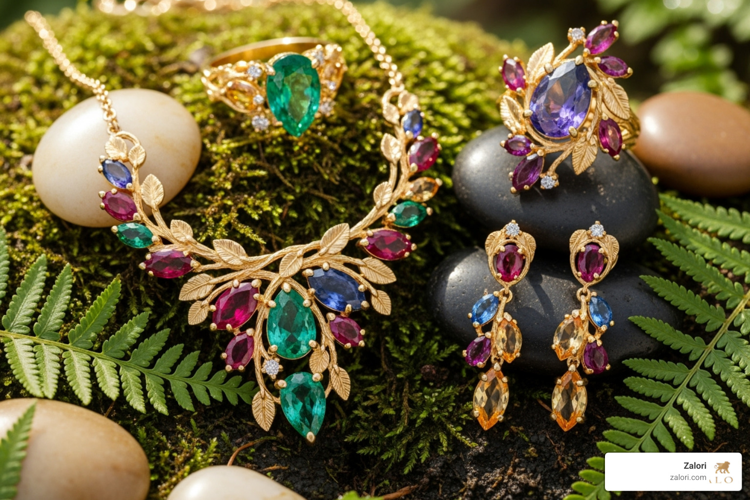 vibrant ethical gemstone jewelry - Ethical jewelry brands