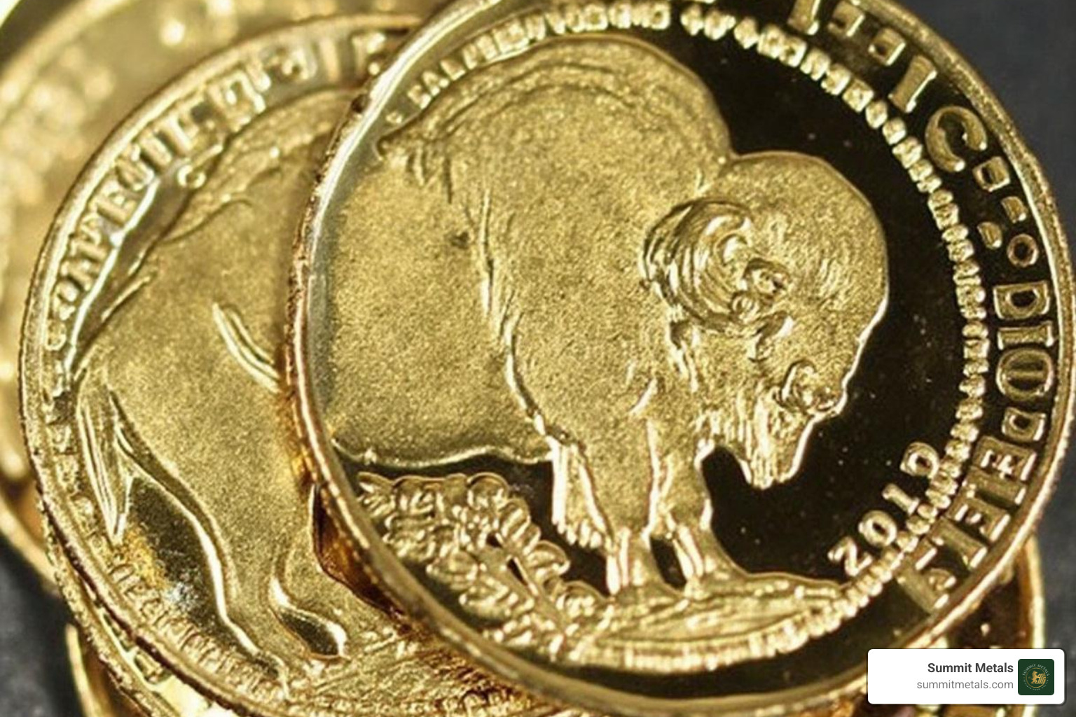 Obverse design of the Gold Buffalo coin featuring a Native American portrait - buffalo 50 dollar gold coin