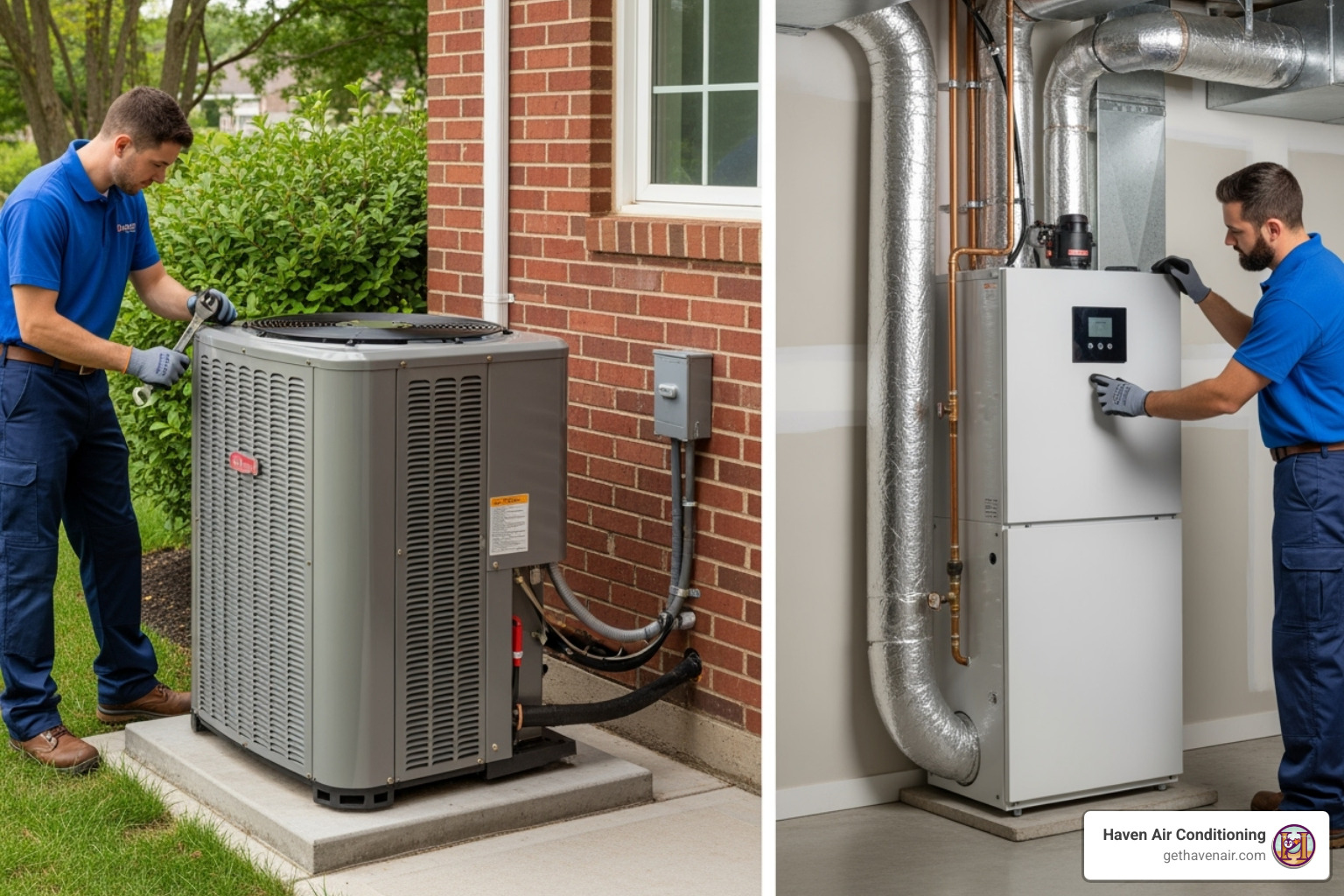 Homeowner reviewing a financing application on a tablet - HVAC system upgrade Homeowner reviewing a financing application on a tablet - HVAC system upgrade