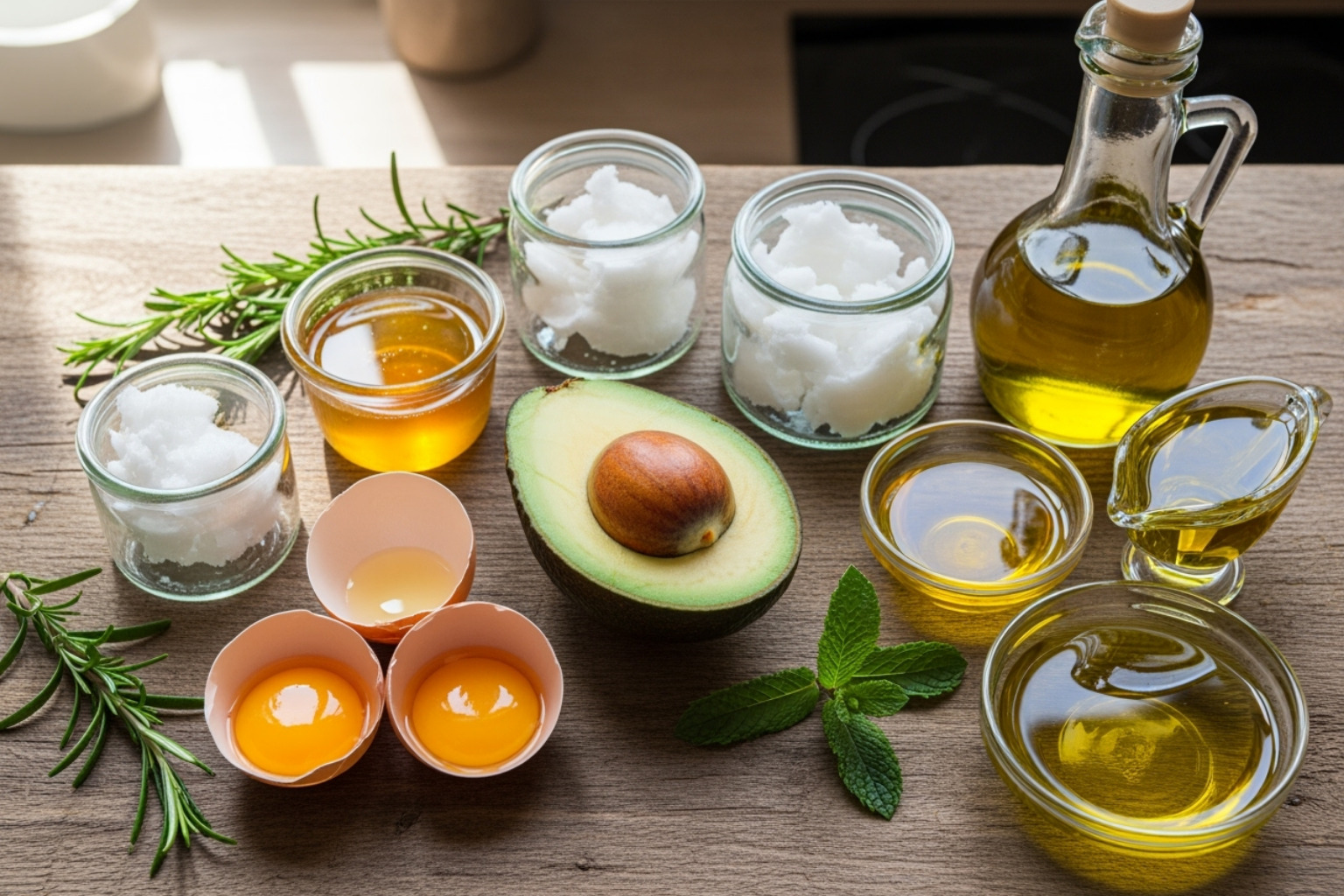 DIY hair mask ingredients - natural hair care solutions