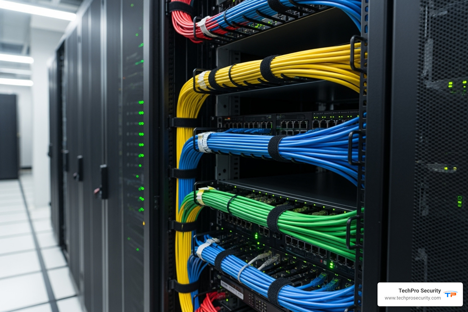 Structured network cabling setup - IT services fort lauderdale