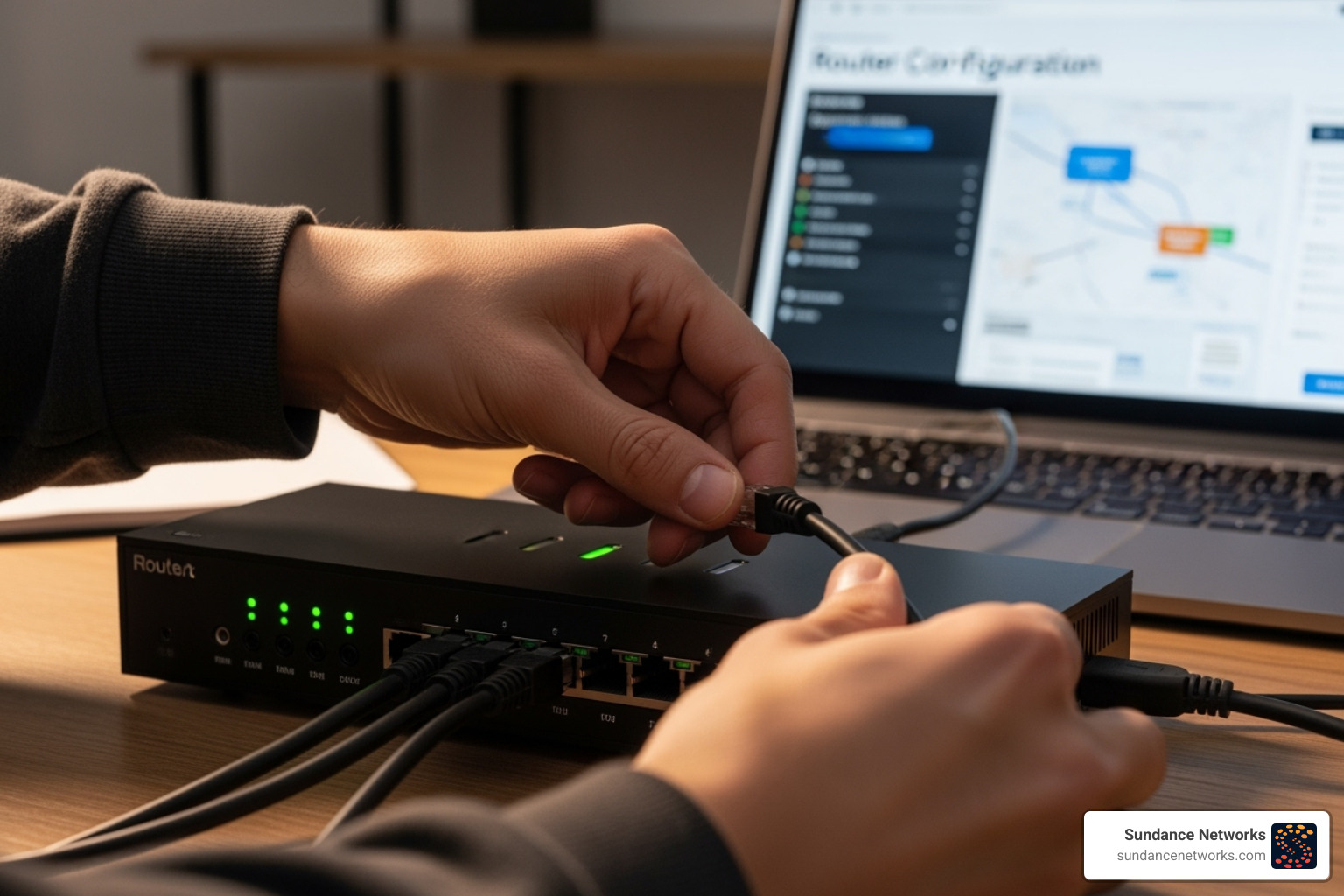 an advanced settings page in a router's admin panel - Network router configuration an advanced settings page in a router's admin panel - Network router configuration