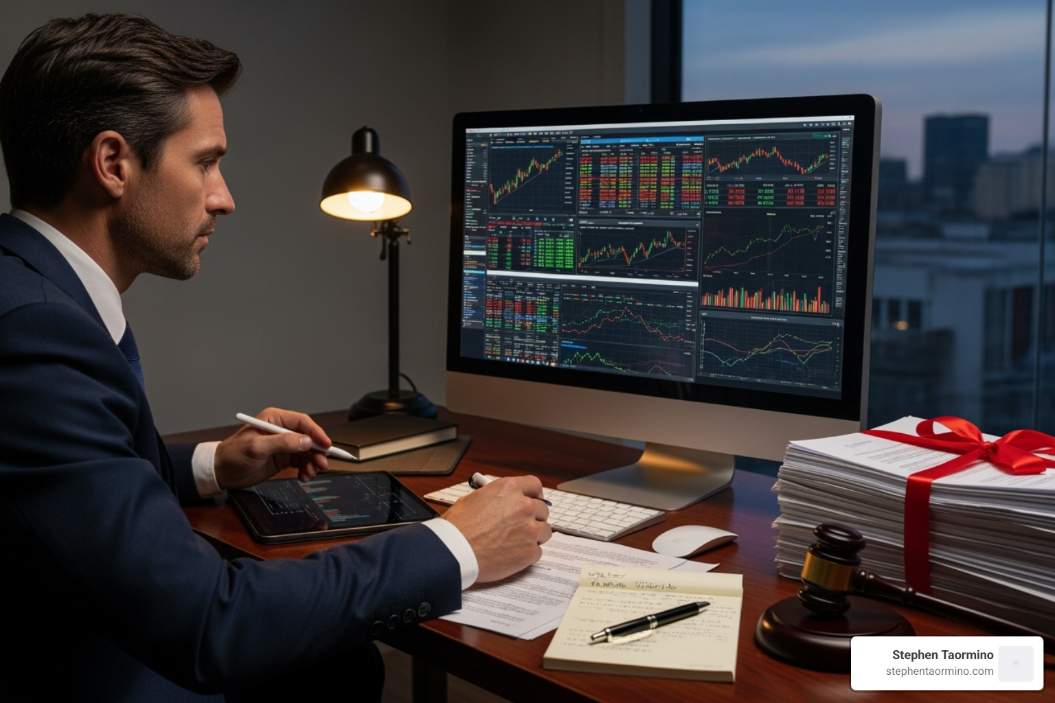 infographic explaining the journey of a financial expert witness from case analysis to courtroom testimony - financial markets expert witnesses