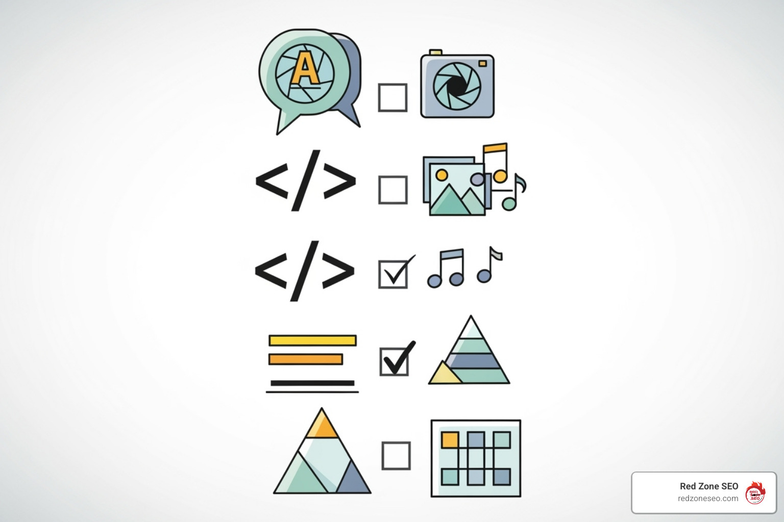 checklist with on-page SEO elements - why is on page seo important
