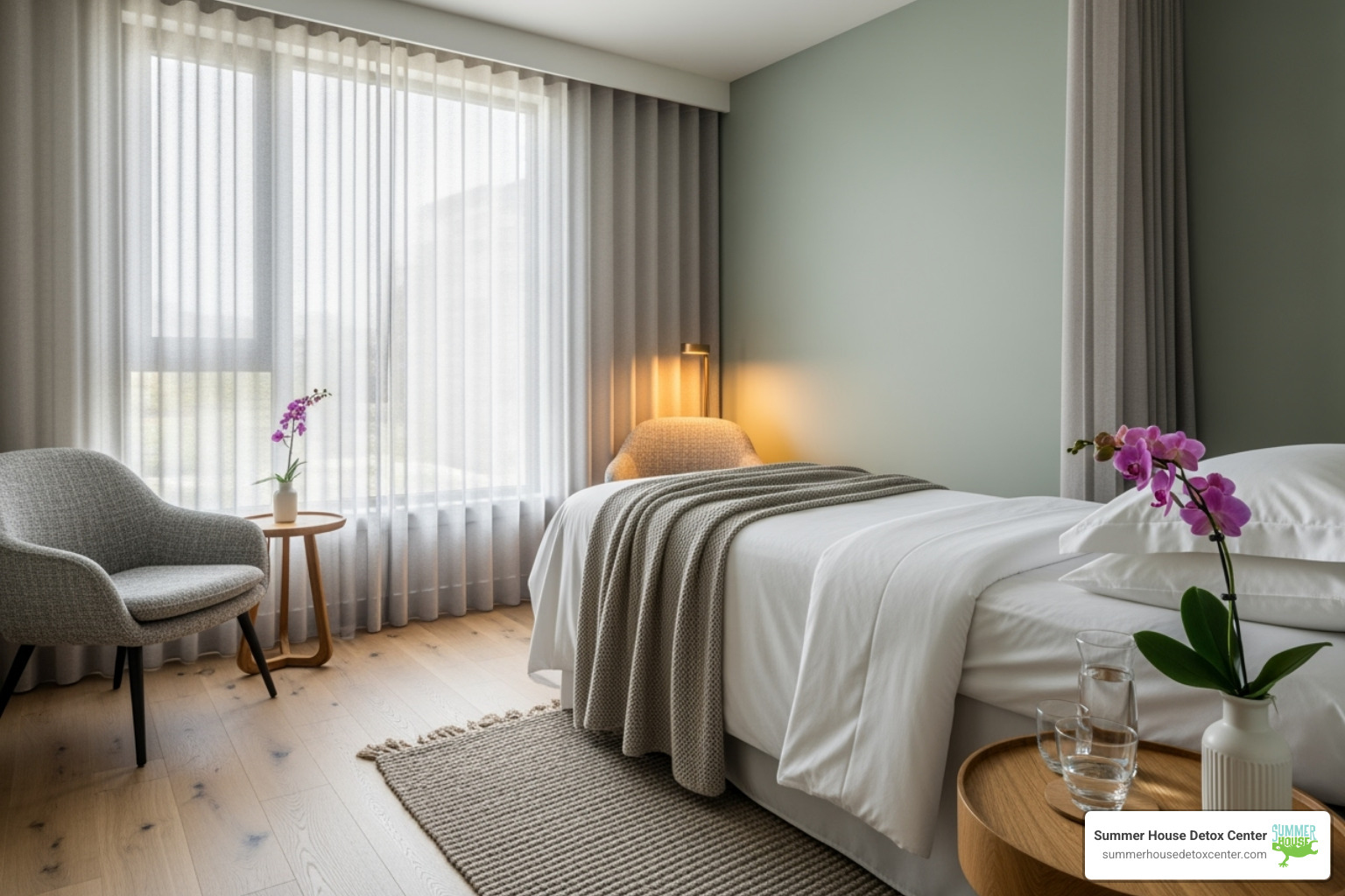 comfort, private room in Miami treatment facility - alcohol treatment centers in florida