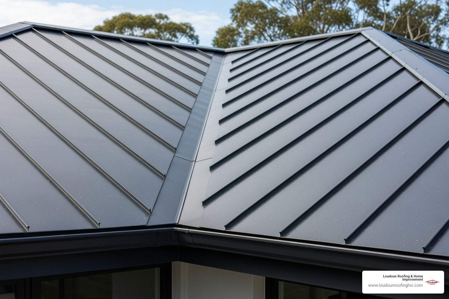 standing seam metal roof. - Residential roof replacement cost