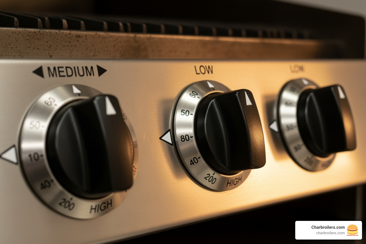 Three independent control knobs - atcb 36