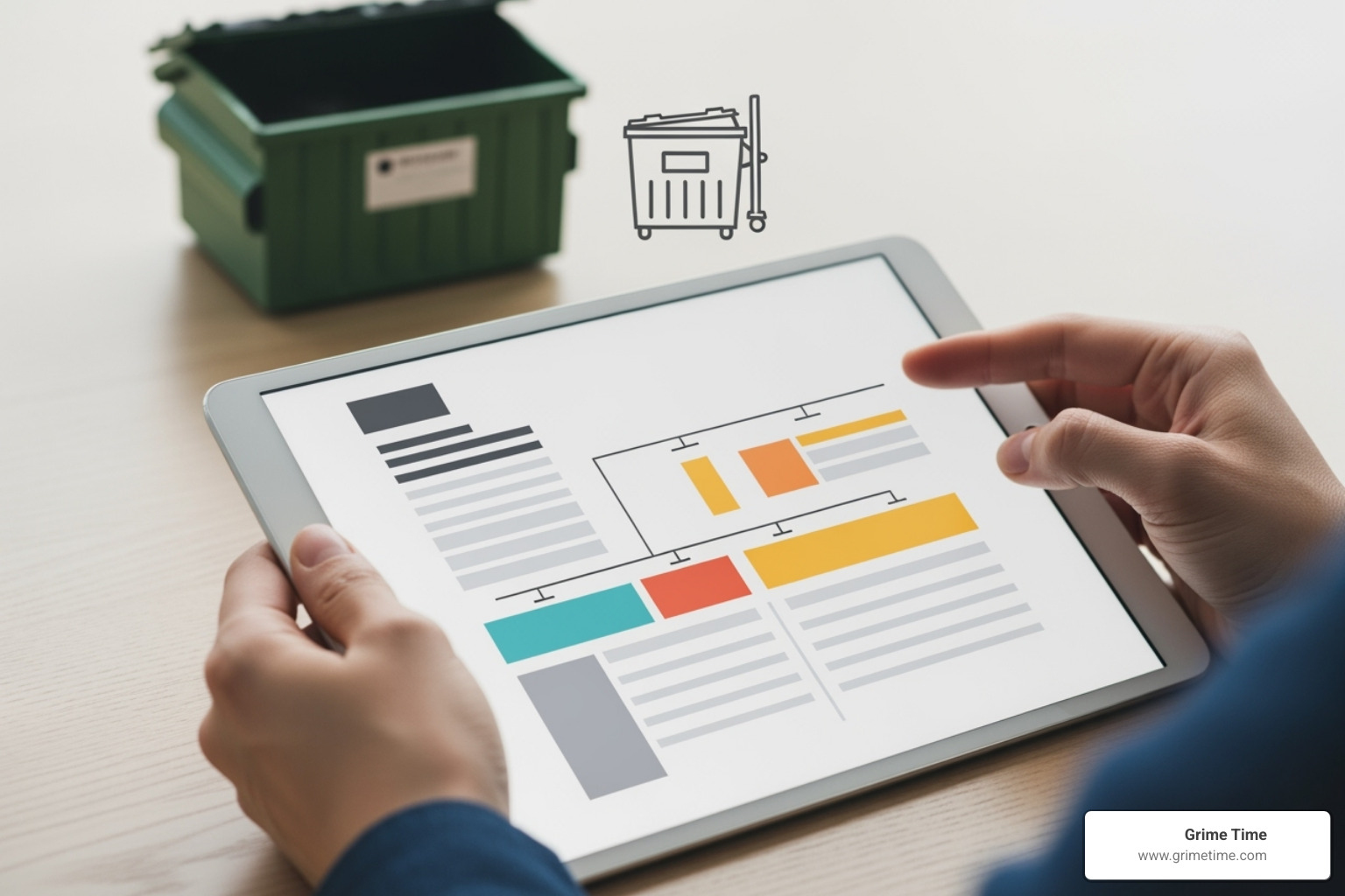 A generic, easy-to-understand dumpster rental quote - Dumpster rental deals