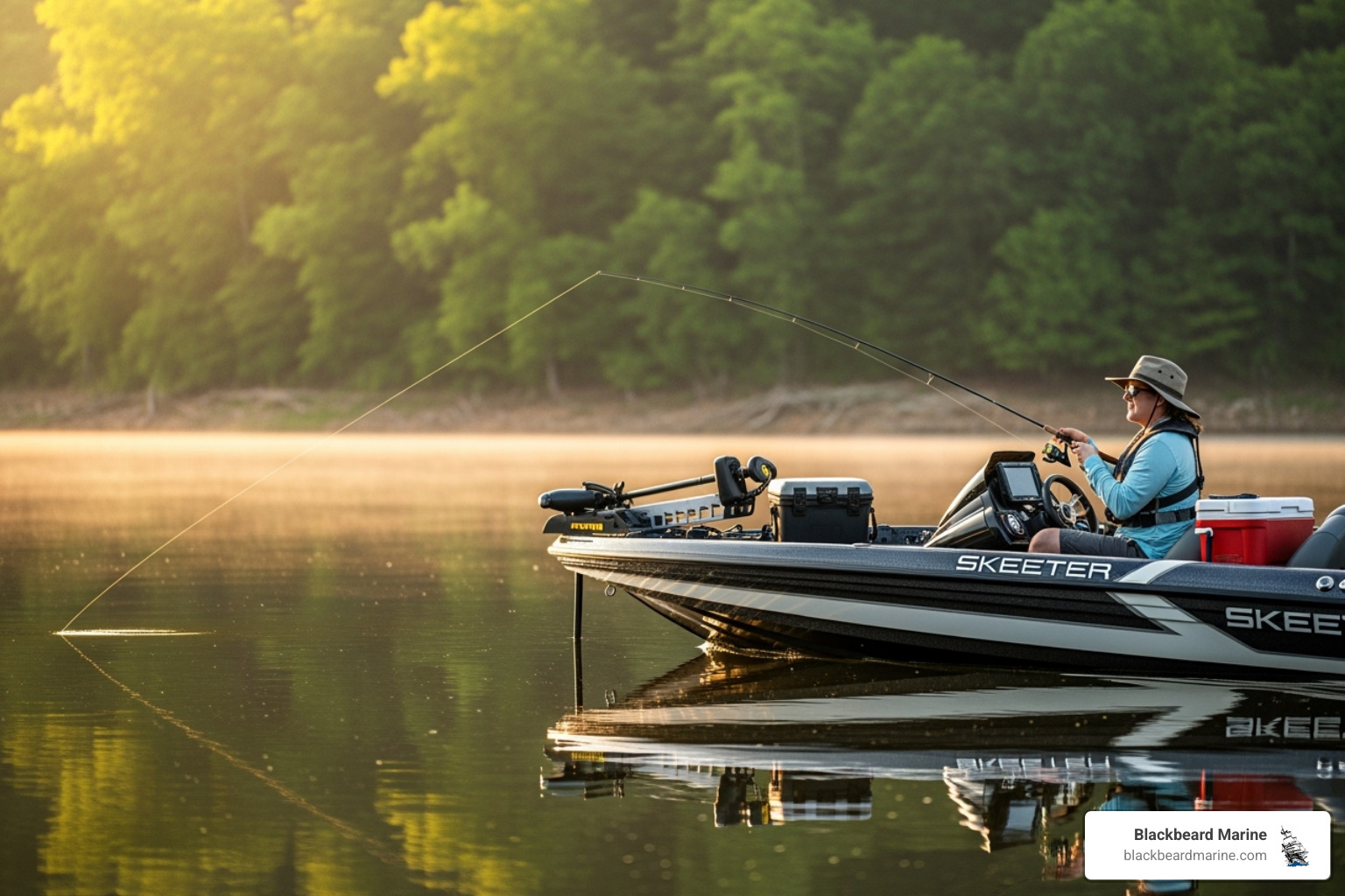 Skeeter bass boat from the Blackbeard Marine inventory - Websites to shop for boats