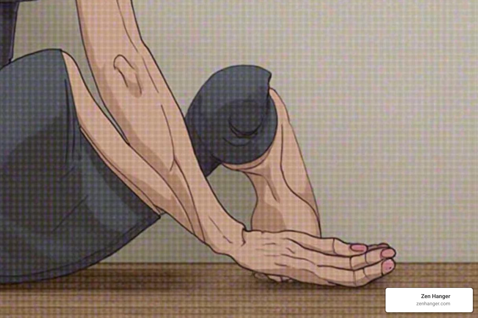 illustrating the correct hand grip at the base of the penis for a manual squeeze - exercises to increase girth at the base of your penis