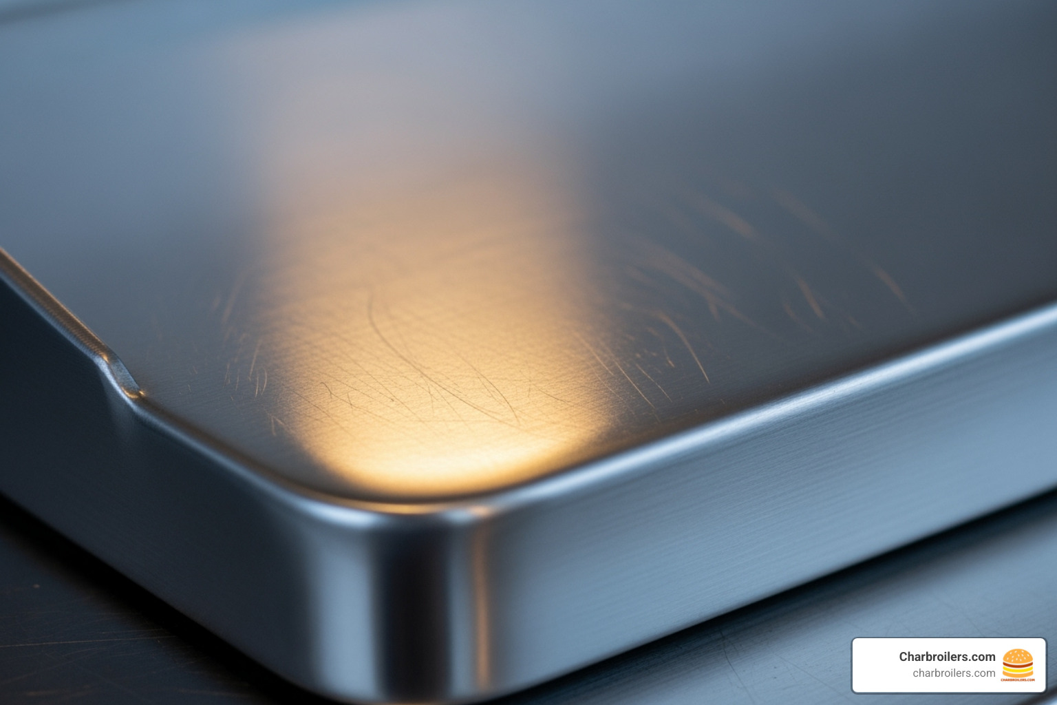 a thick, polished steel griddle plate - 36 inch commercial electric griddle