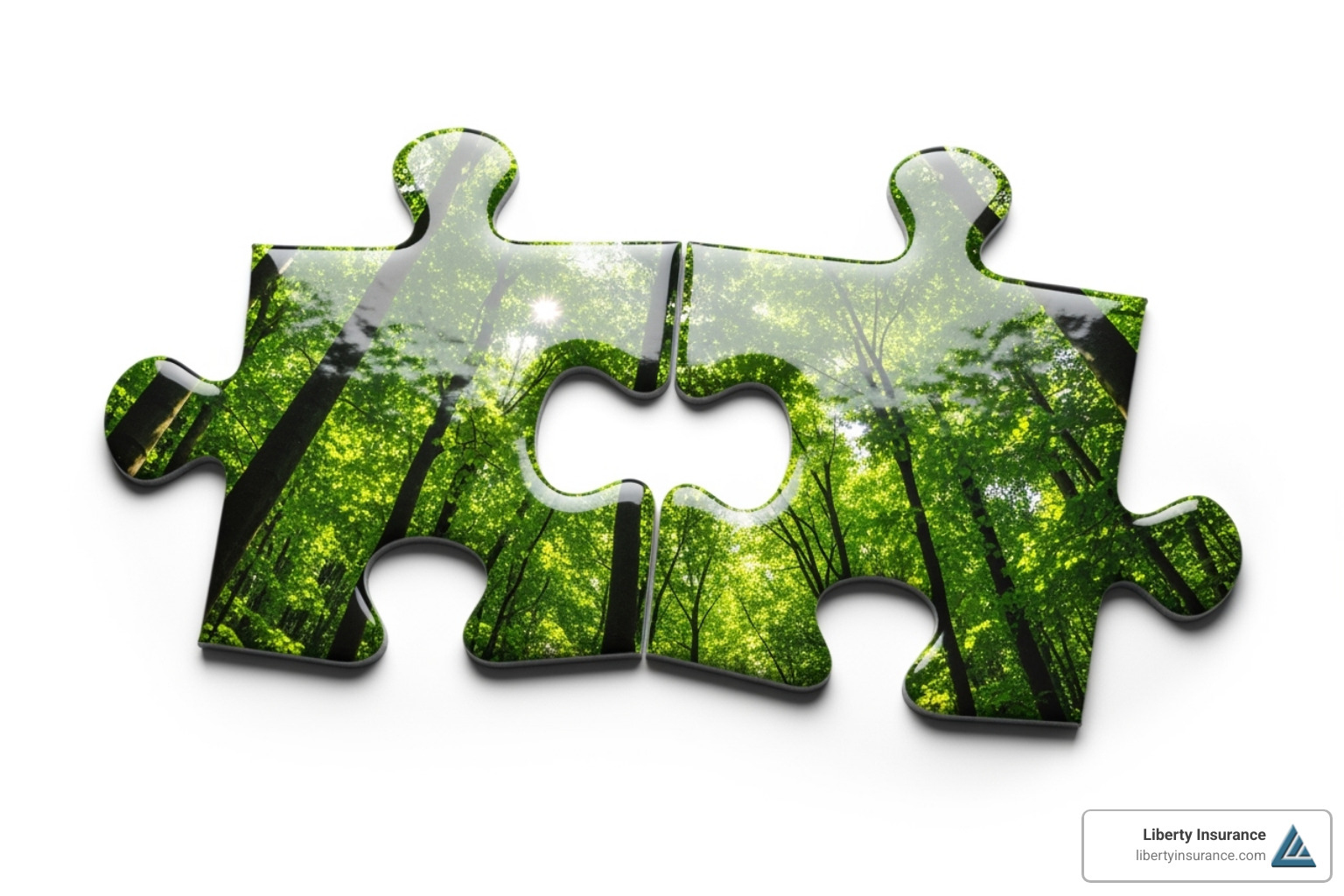 puzzle pieces labeled "Liability" and "Property" fitting together - small business insurance options puzzle pieces labeled "Liability" and "Property" fitting together - small business insurance options