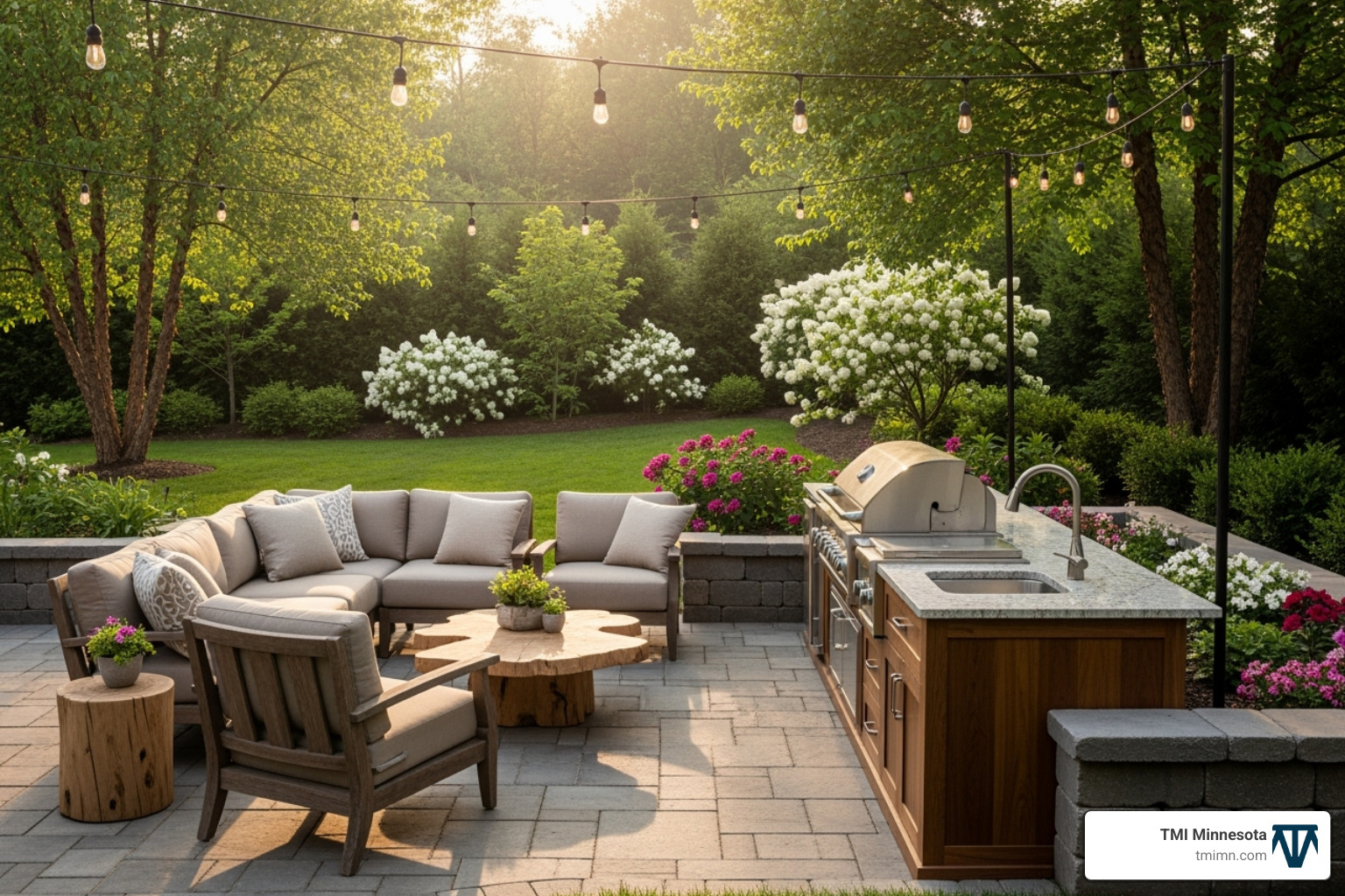 cozy outdoor living space with an outdoor kitchen and comfortable seating - landscape architecture for homes cozy outdoor living space with an outdoor kitchen and comfortable seating - landscape architecture for homes
