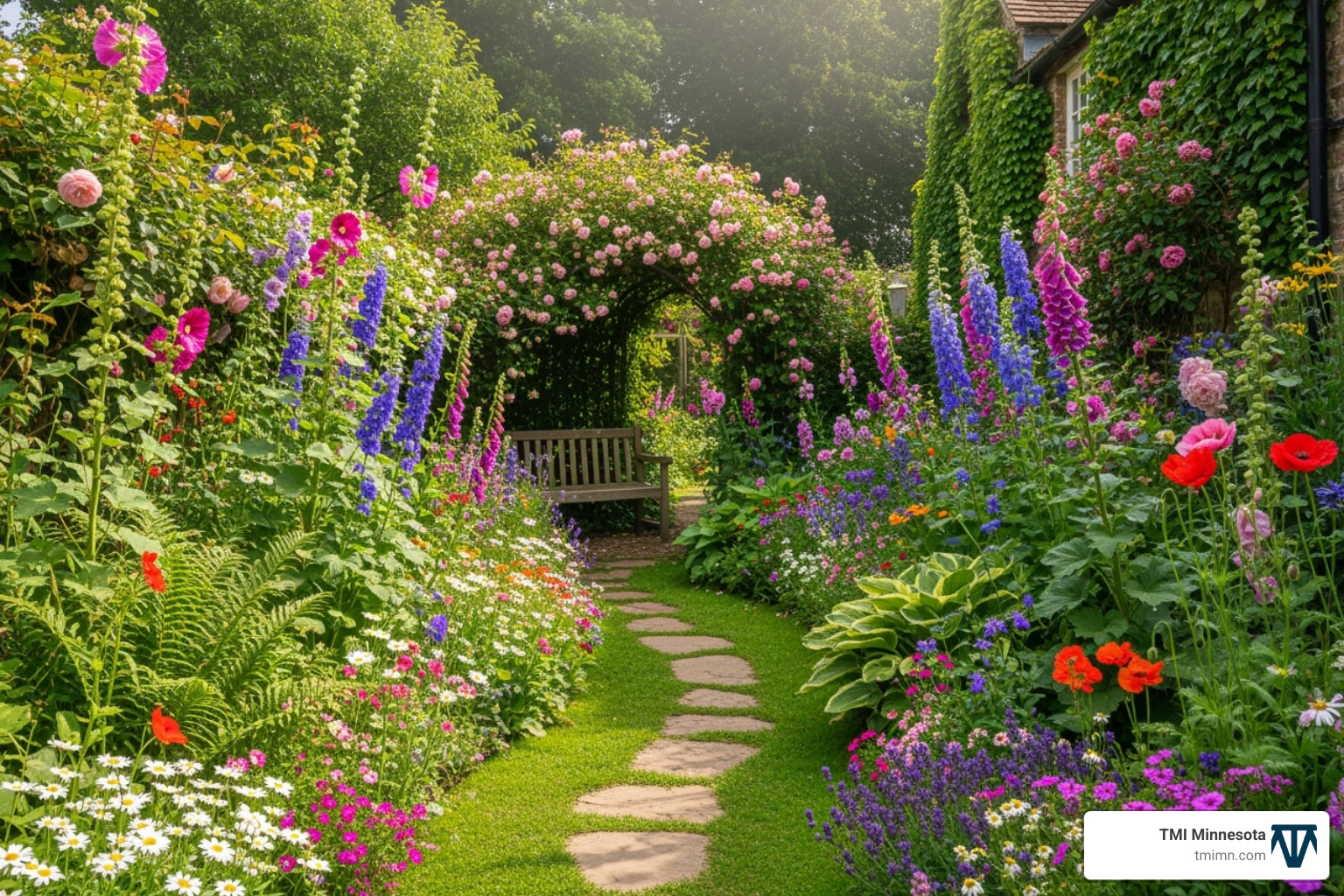 lush, informal cottage-style garden - landscape architecture for homes lush, informal cottage-style garden - landscape architecture for homes