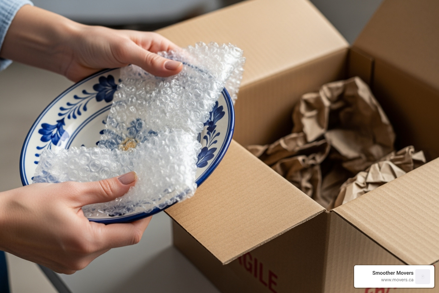 packing fragile items north vancouver - moving supplies north vancouver